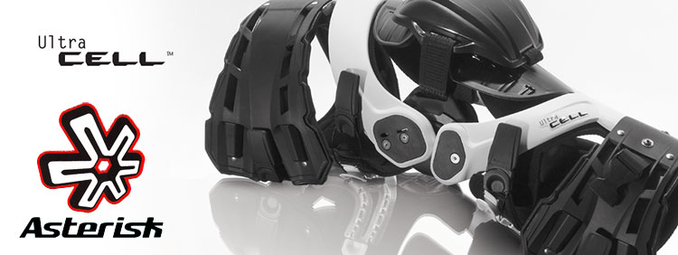 Bretelle asterisco ginocchio per il wakeboard, sci, snowboard, motocross & More