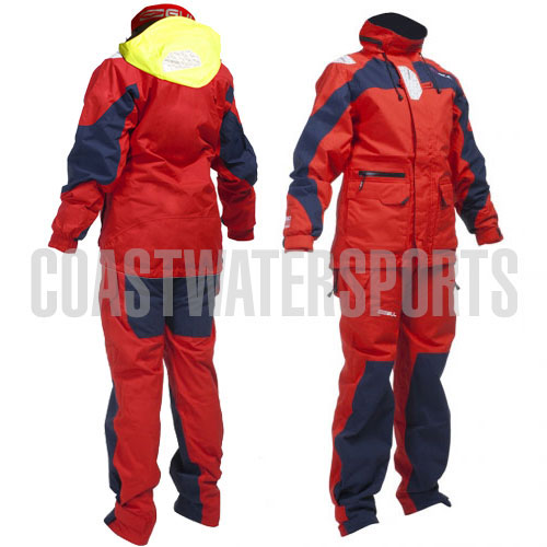 Gul Vigo Womens Costiera Vela Suit - Rosso / Blu
