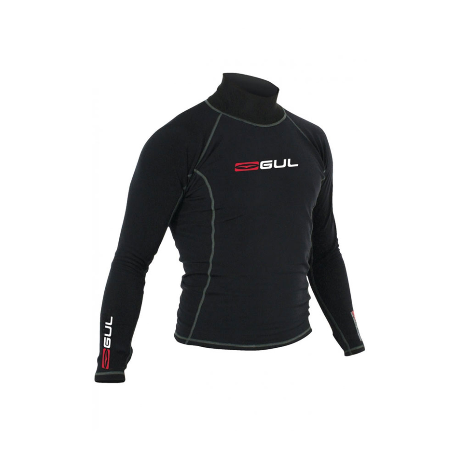 Manica Corta Gul Evotherm Flatlock Junior Rash Vest / Guardie 2023- Nero