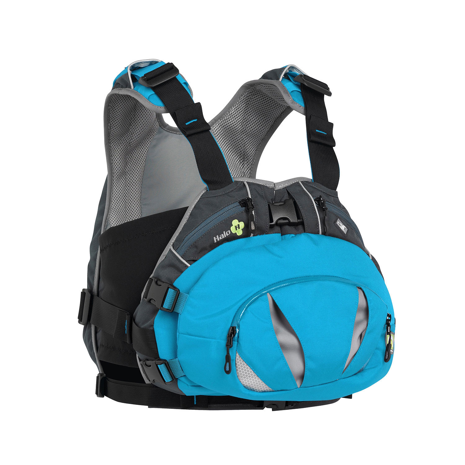 Palm Halo Womens Touring Pfd Giubbotto Salvagente - Aqua