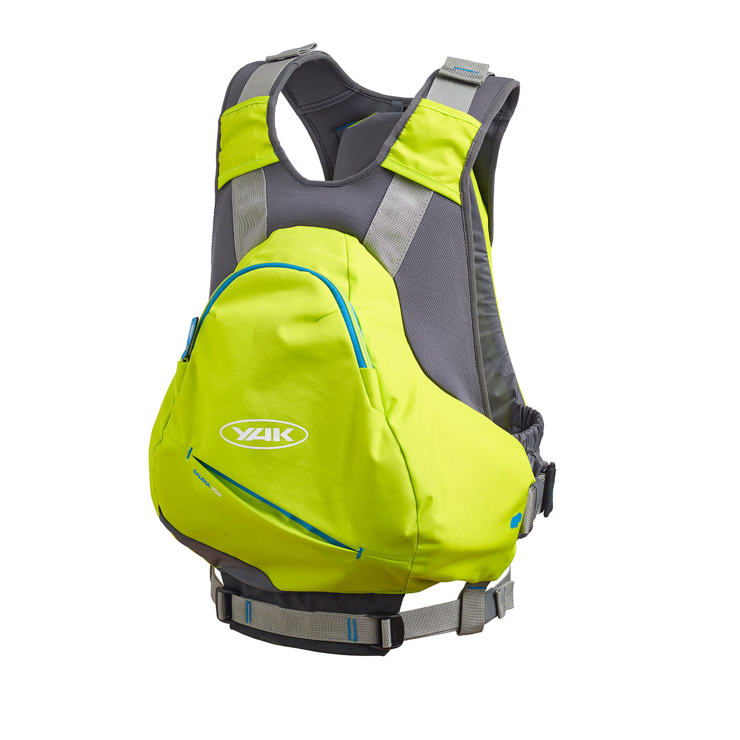 Yak Galena 70N White Water Pfd Galleggiabilità Aid - Lime