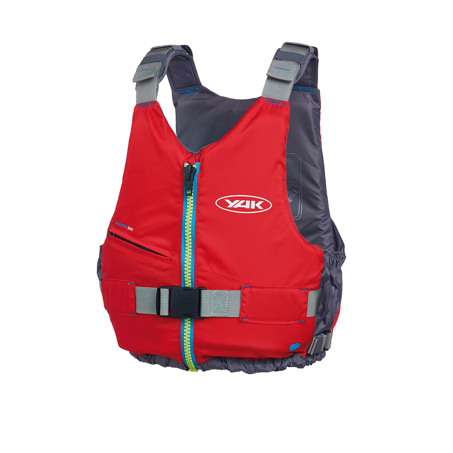 Yak Kallista Legacy (50N) Junior Kayak Aiuto Al Galleggiamento - Rosso