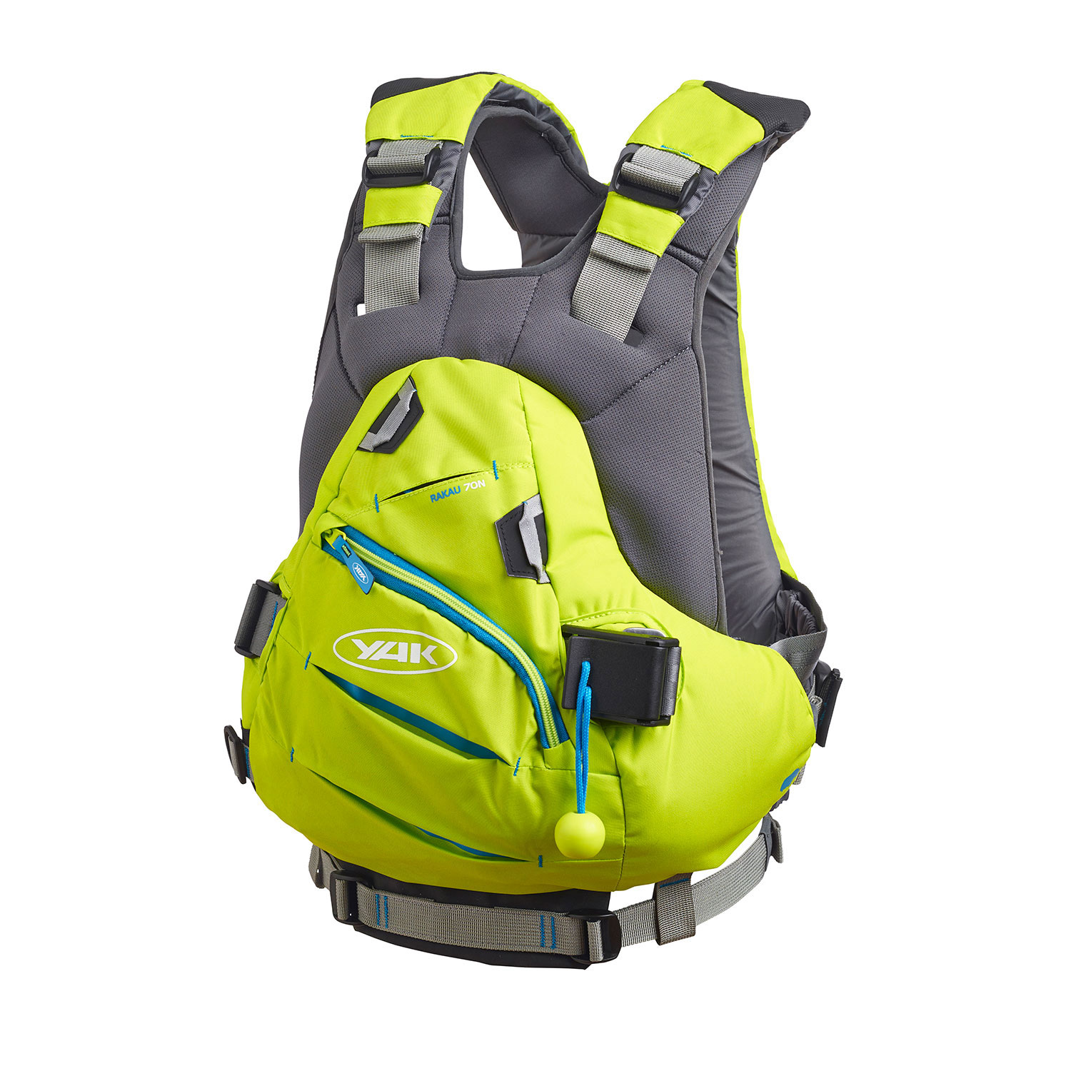 Yak Rakau 70N White Water Pfd Galleggiabilità Aid - Lime