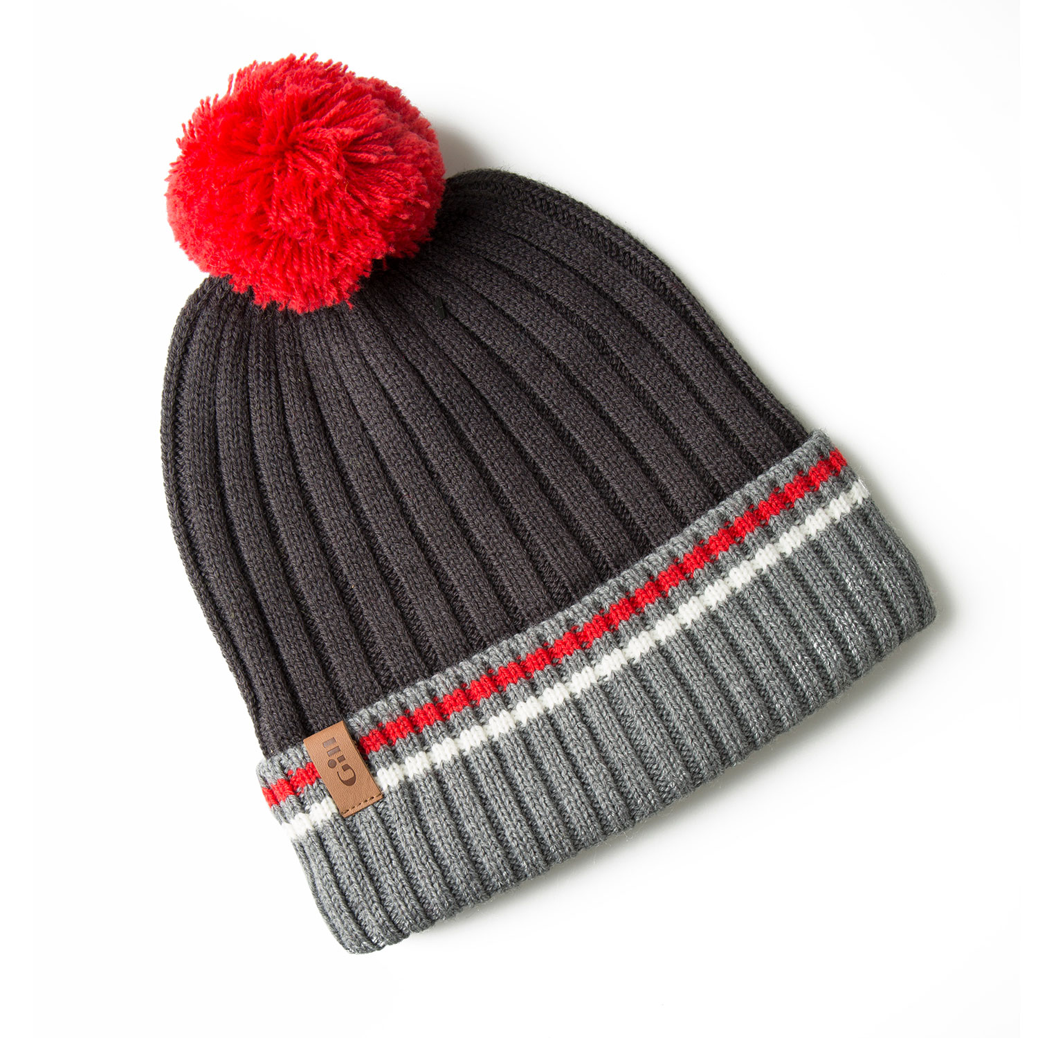 Gill Officcio A Maglia In Linea - Graphite / Red