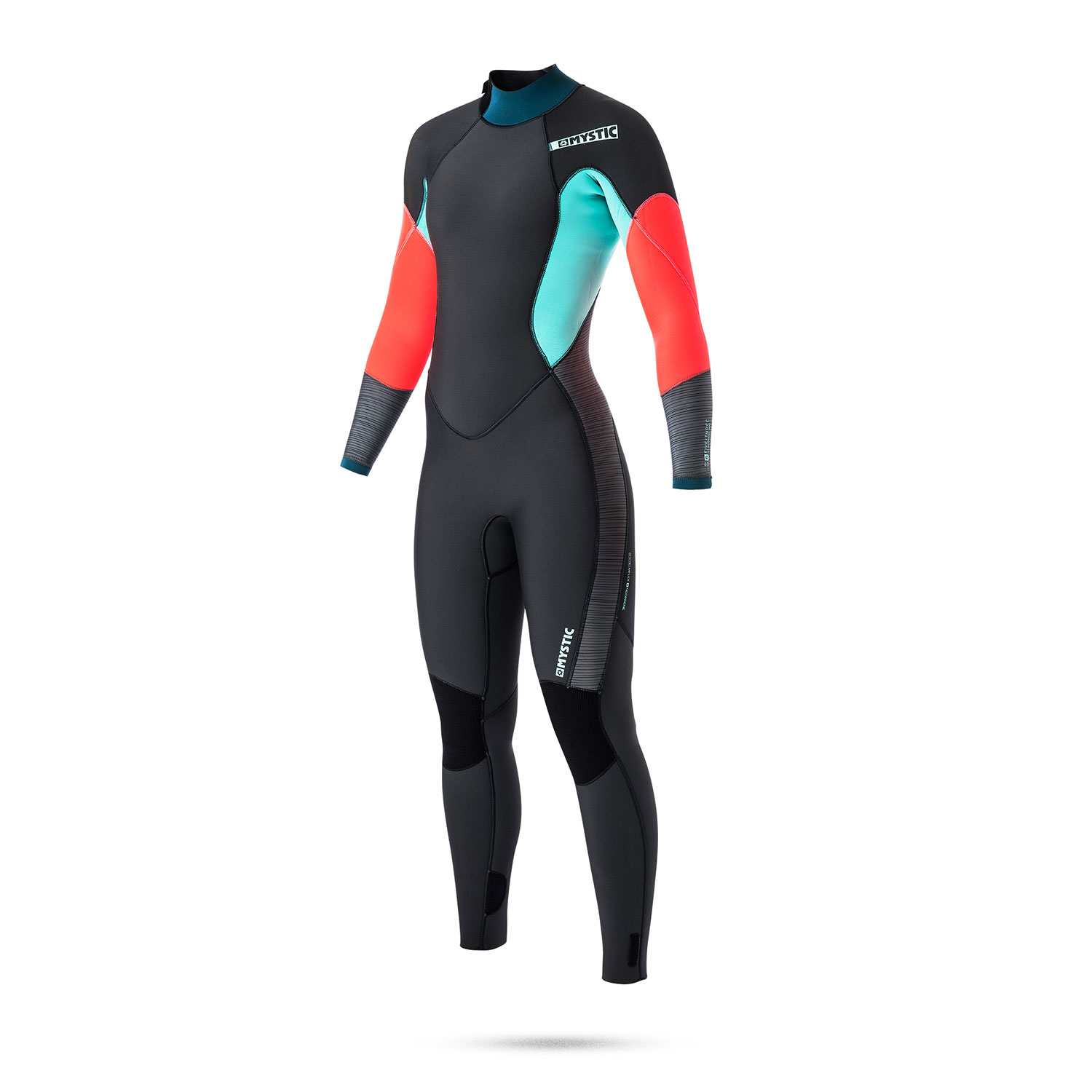Mystic Donne Diva 5/3 Millimetri Gbs Back-Zip Muta - Teal