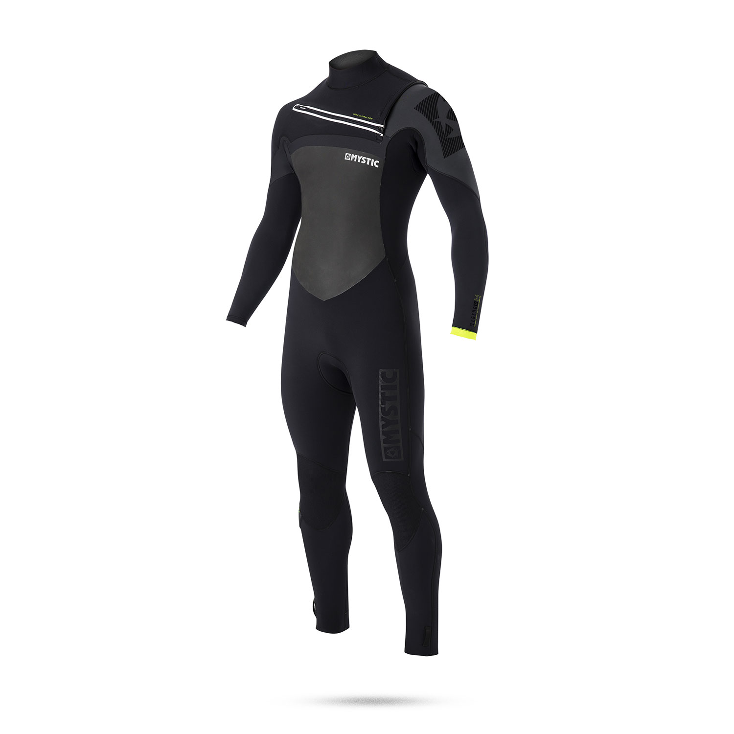 Mystic Legenda X 5/3 Gbs Fast Dry Zip Frontale Muta - Nero