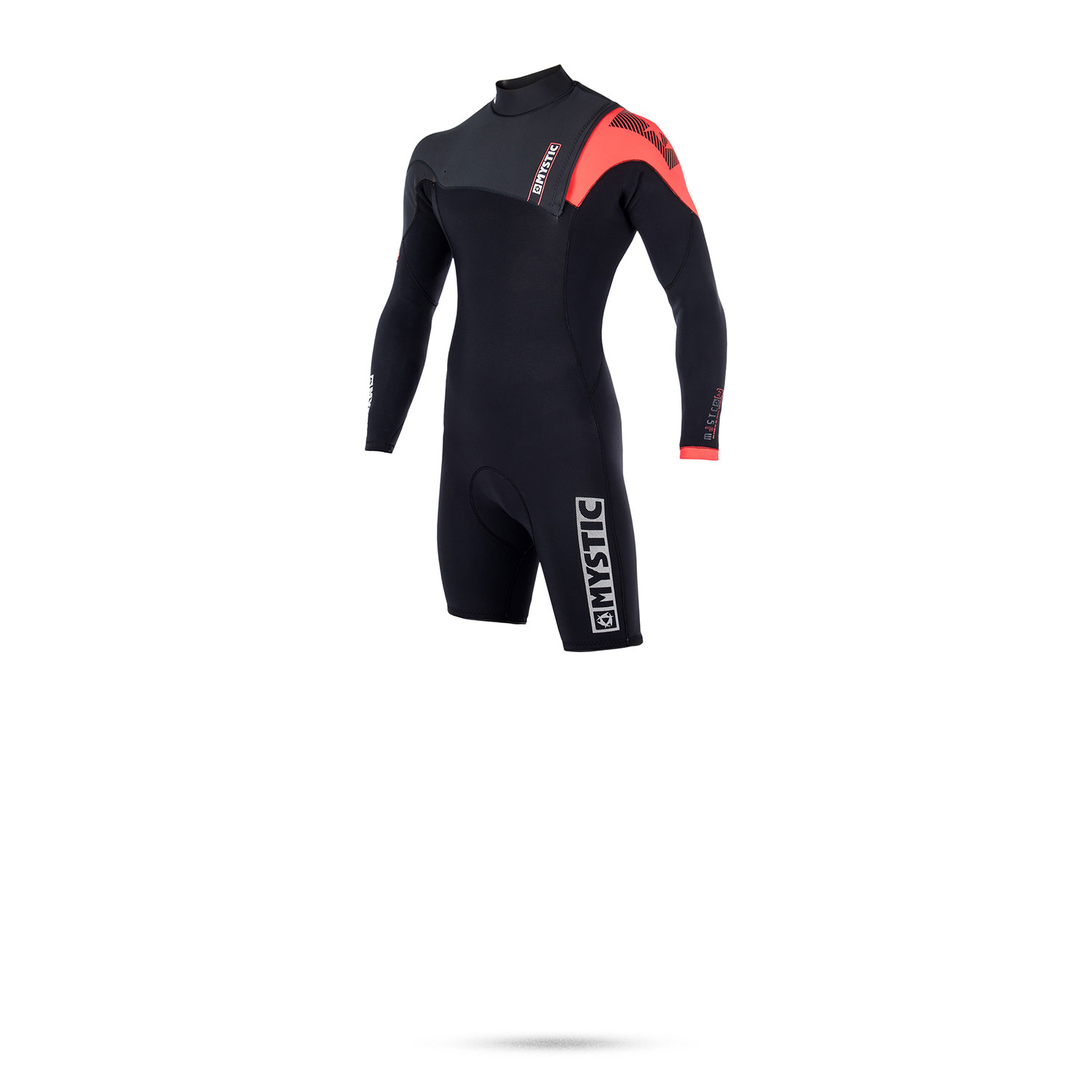 Mystic Majestic 3/2 Gbs Zipfree Longarm Shorty Neoprene - Nero