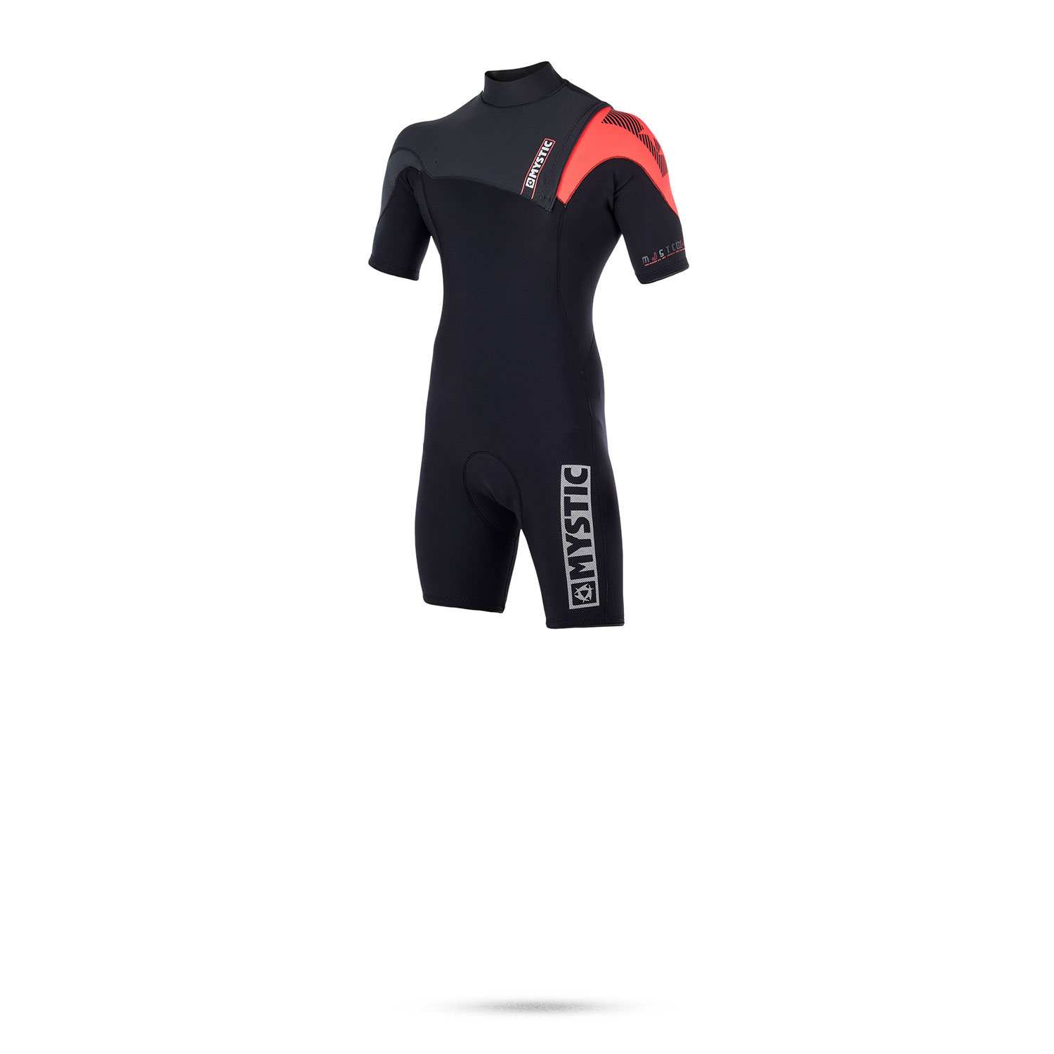 Mystic Majestic 3/2 Gbs Zipfree Shorty Neoprene - Nero