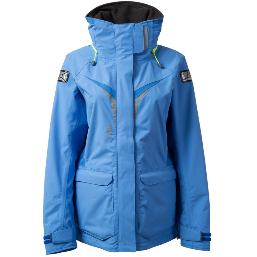 Gill Os3 Womens Coastal Sailing Jacket - Blu