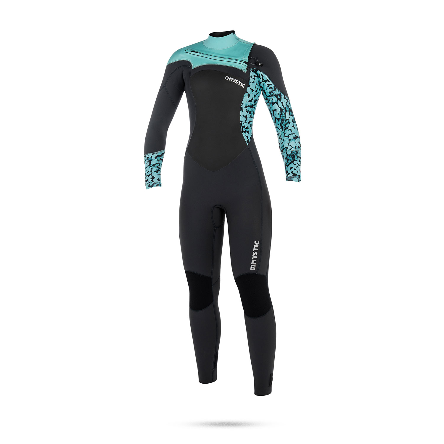 Maglia Mystic Diva 5 / 3Mm Gbs - Muta Per Front-Zip - Grigio