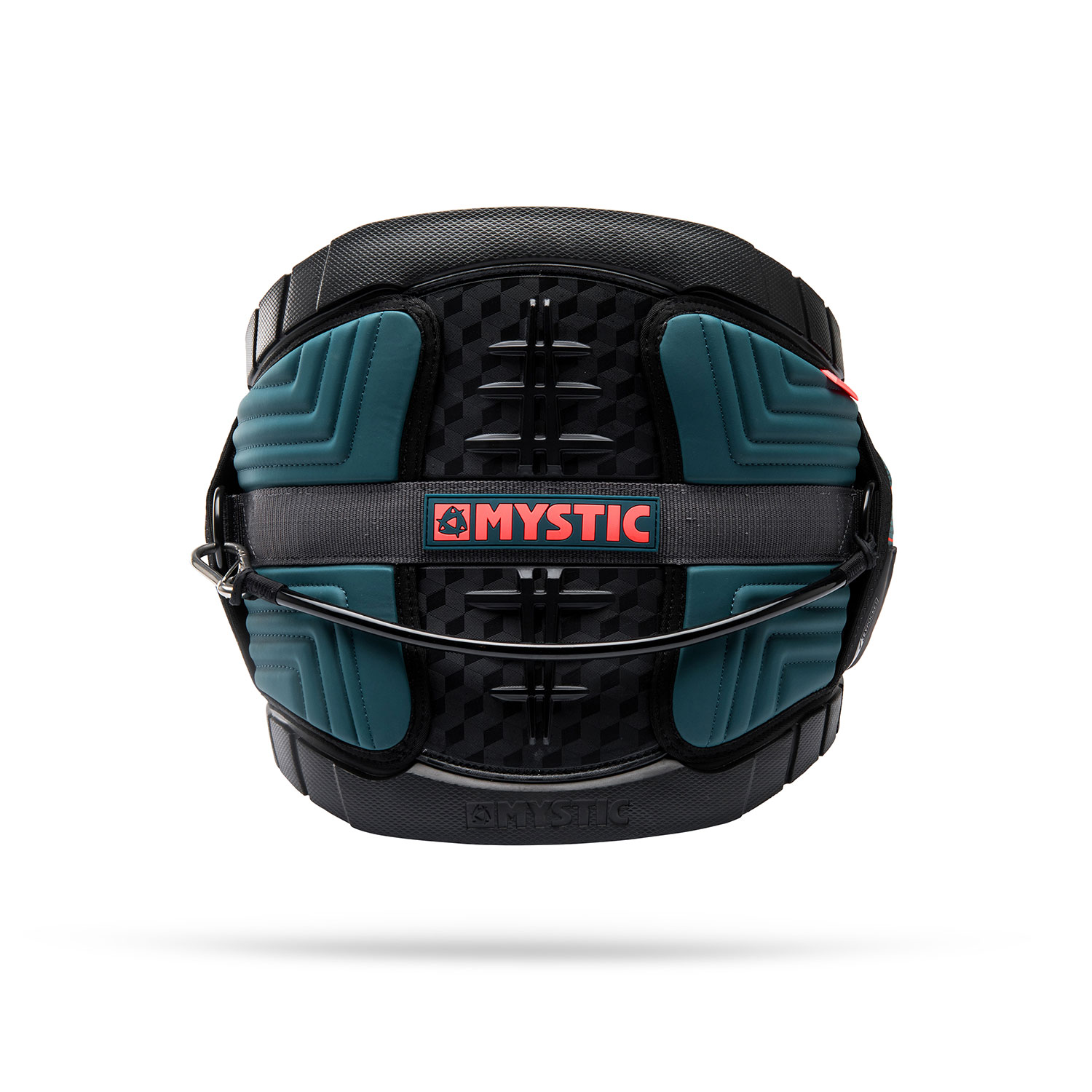Mystic Legend Kitesurf Harness - Teal / Rosso