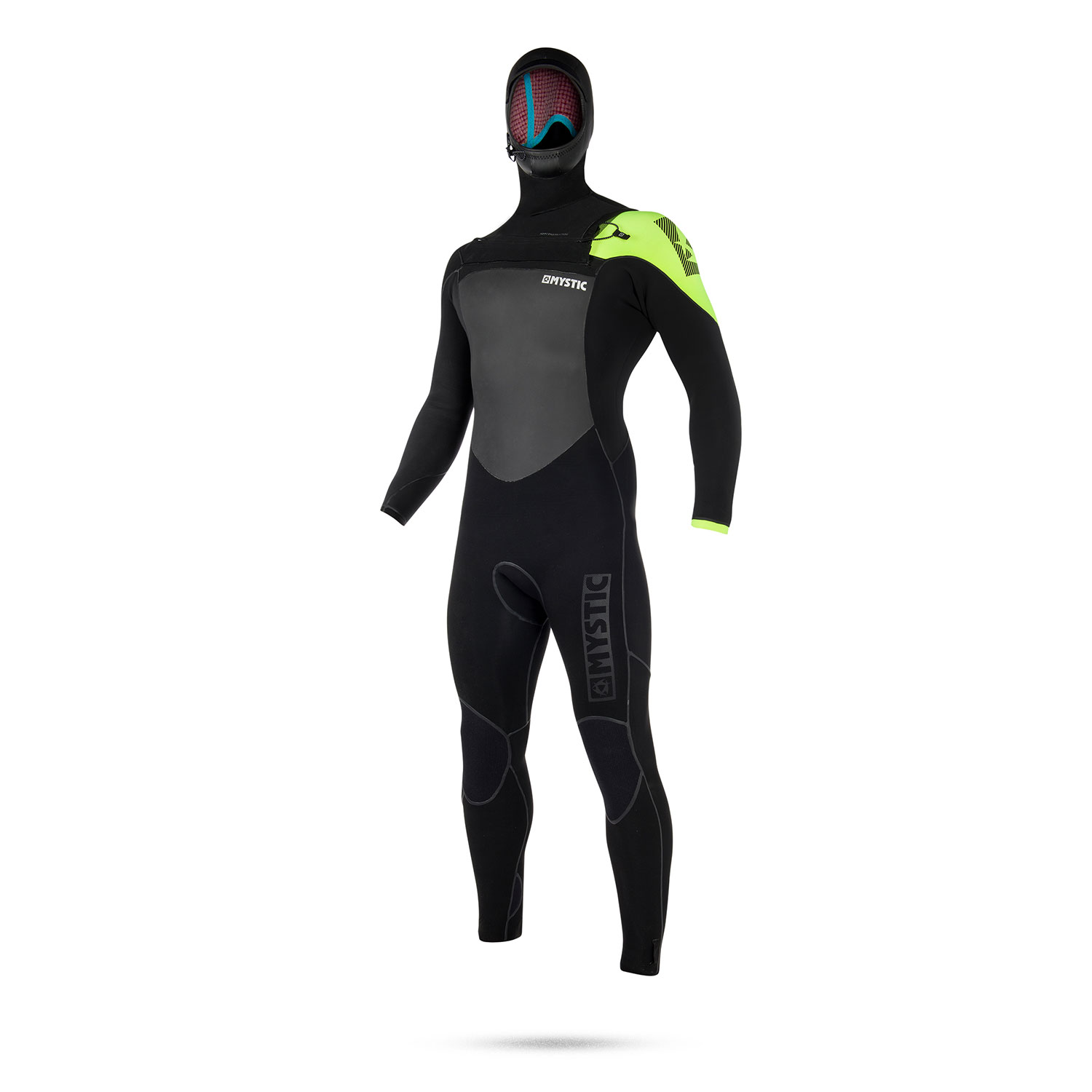 Mistico Legend Con Cappuccio Da 5/3 Gbs Fast Dry Wear - Nero / Lime