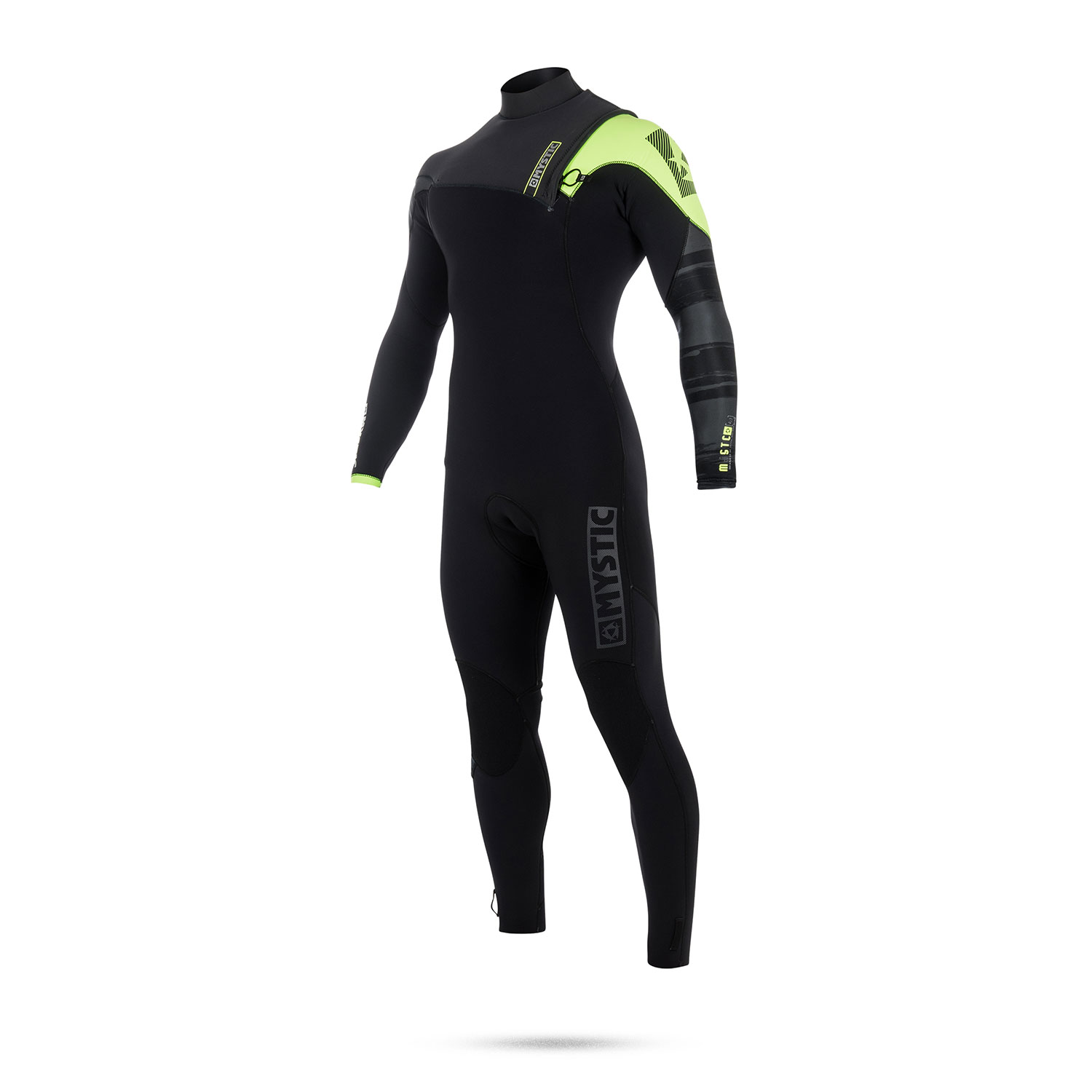 Mistico Majestic 4/3 Gbs Zipfree Muta Da Mani - Nero / Lime