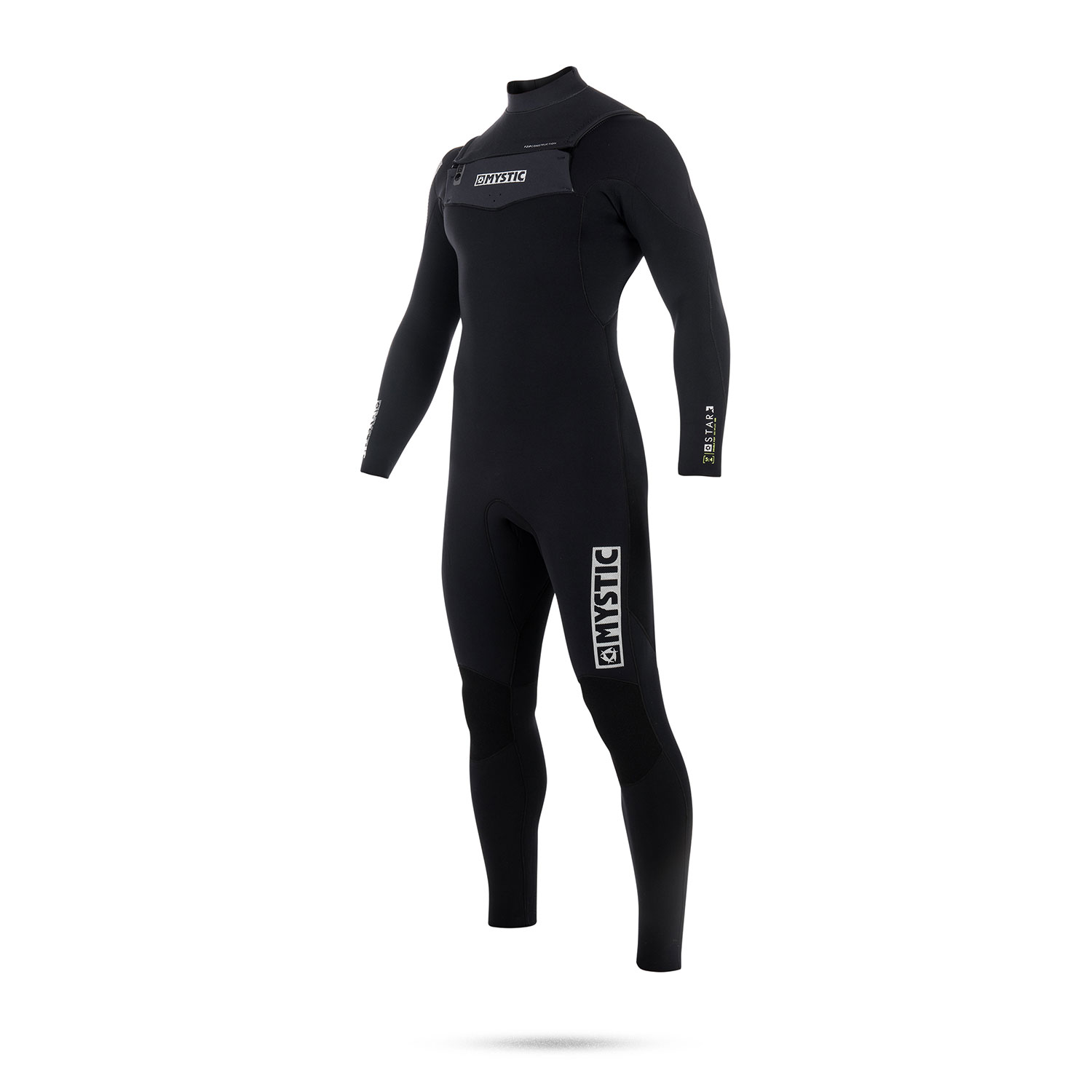 Mistico Star 5/4 Gbs Doppio Zip Muta Zip - Nero