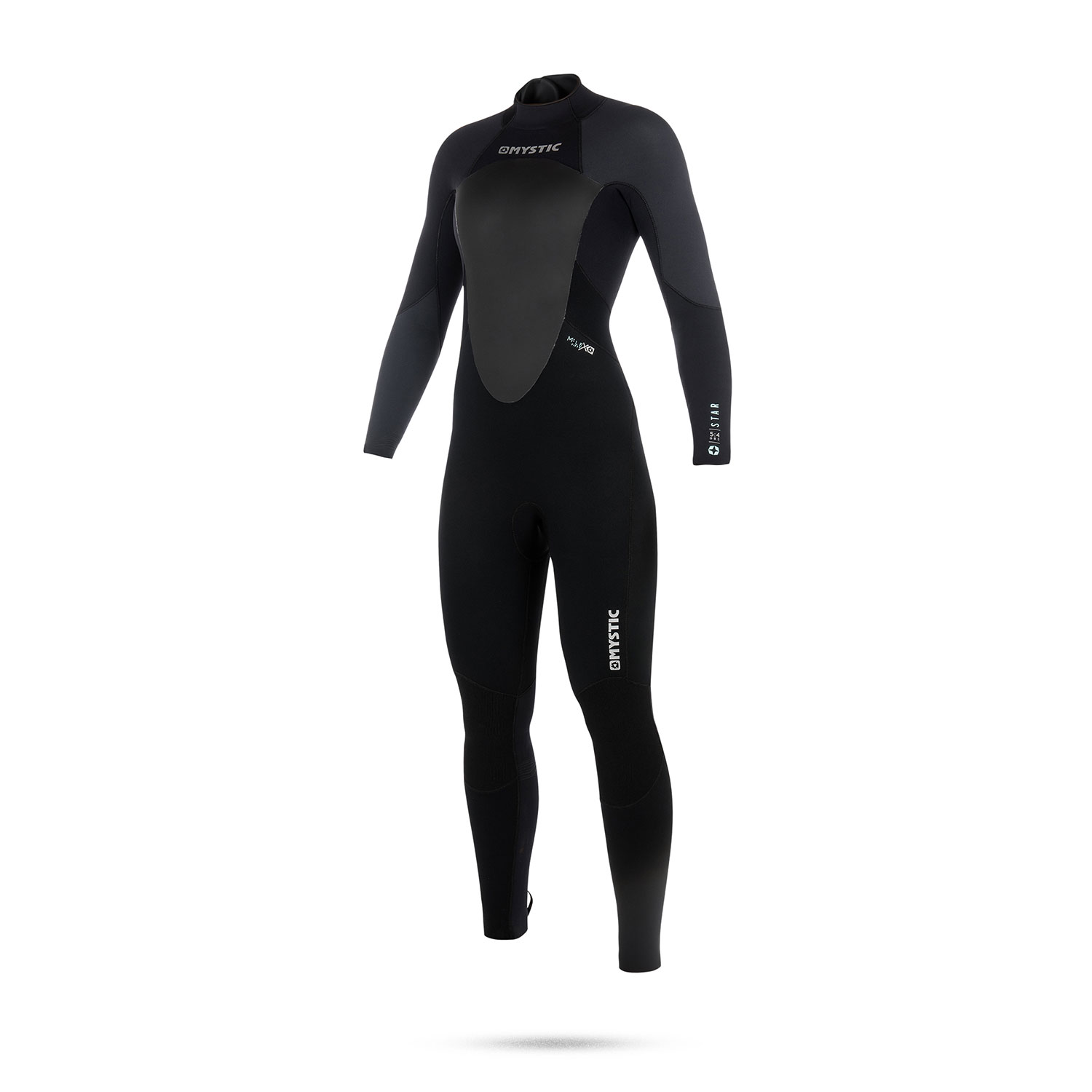 Mistico Wear Star 3 / 2Mm Gbs Backzip Muta - Nero / Grigio