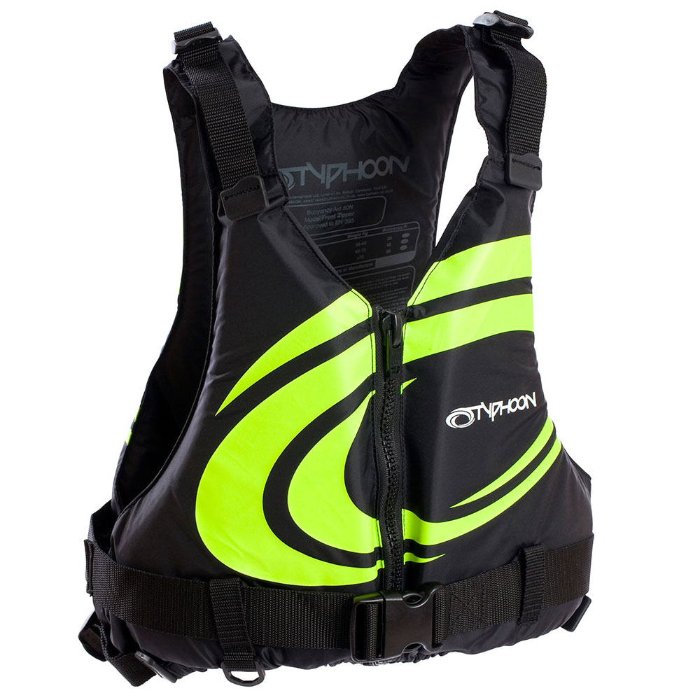 Typhoon Yalu Buoyancy Aid - Green Swirl