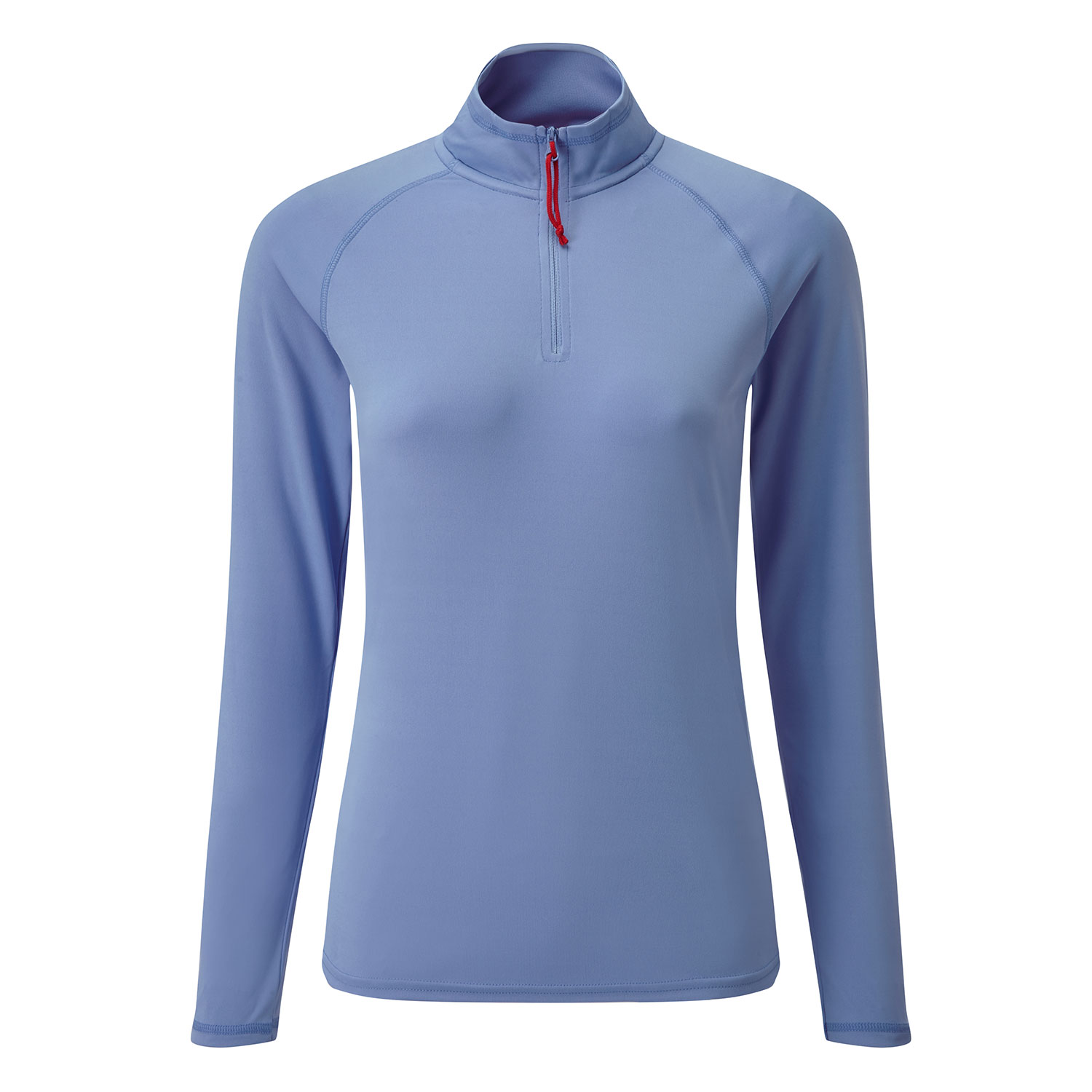 Gill Womens Uv Tec T-Shirt A Maniche Lunghe Con Zip - Blu