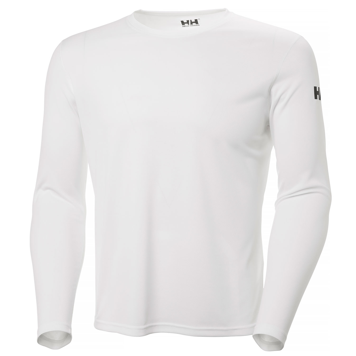 Helly Hansen Hh Tech Crew Camicia A Maniche Lunghe - Bianco