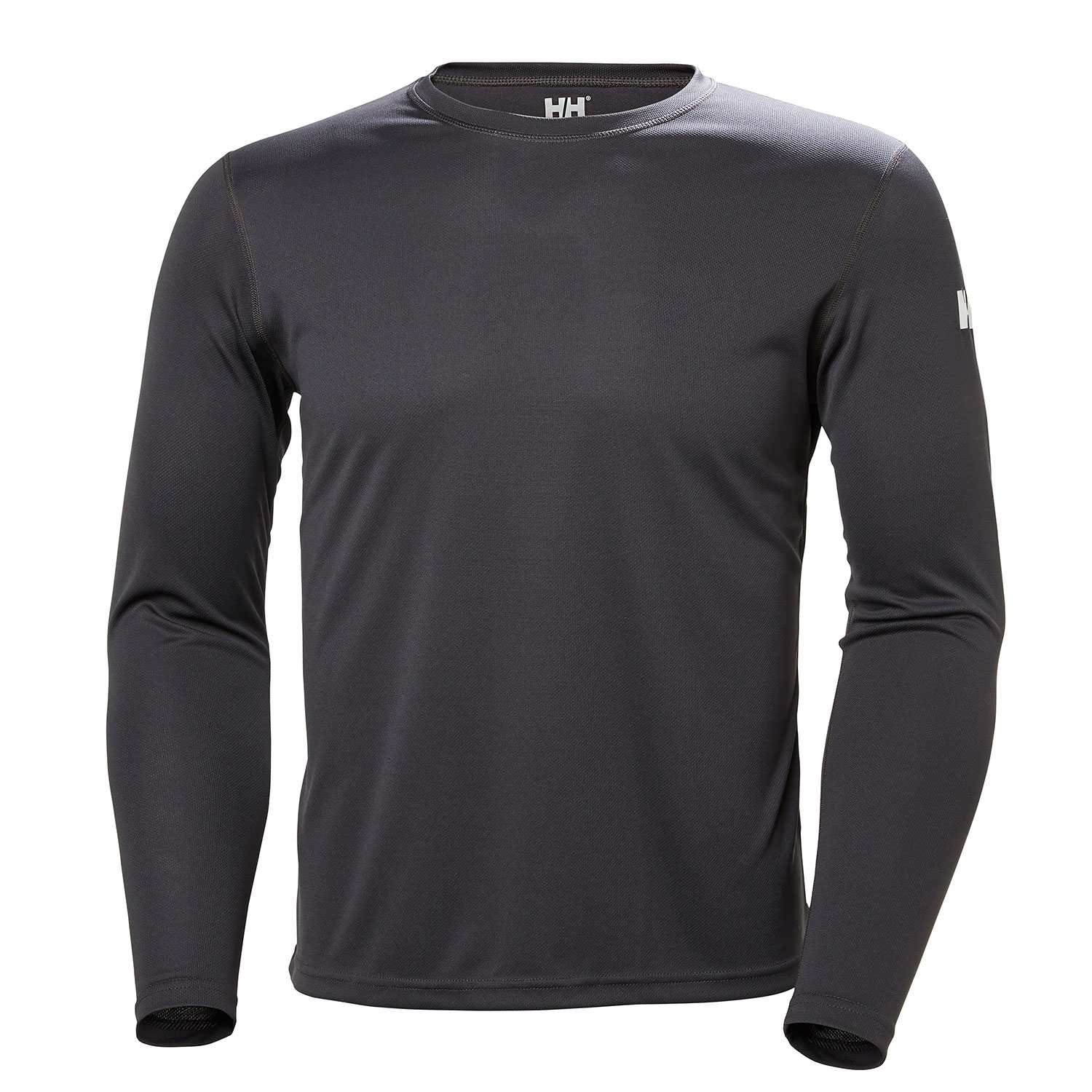 Helly Hansen Hh Tech Crew Camicia A Maniche Lunghe - Ebano