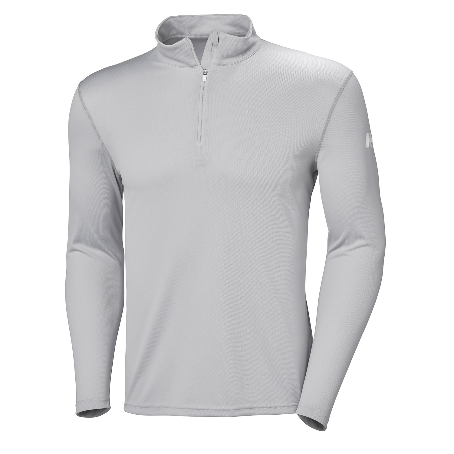 Camicia A Maniche Lunghe A Mezza Zip Helly Tech Helly Hansen - Grigio Chiaro