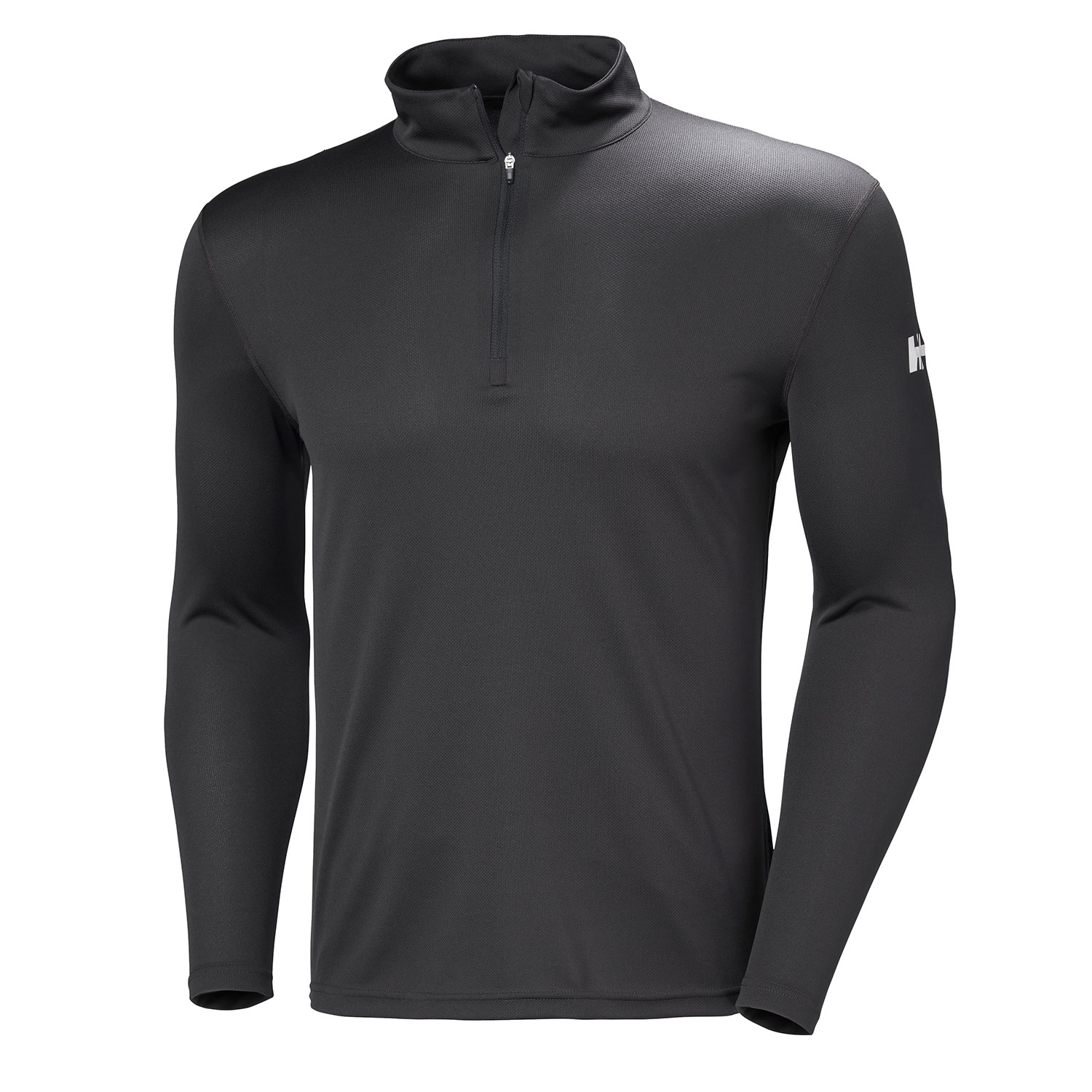 Camicia A Maniche Lunghe A Mezza Zip Helly Tech Helly Hansen - Ebano