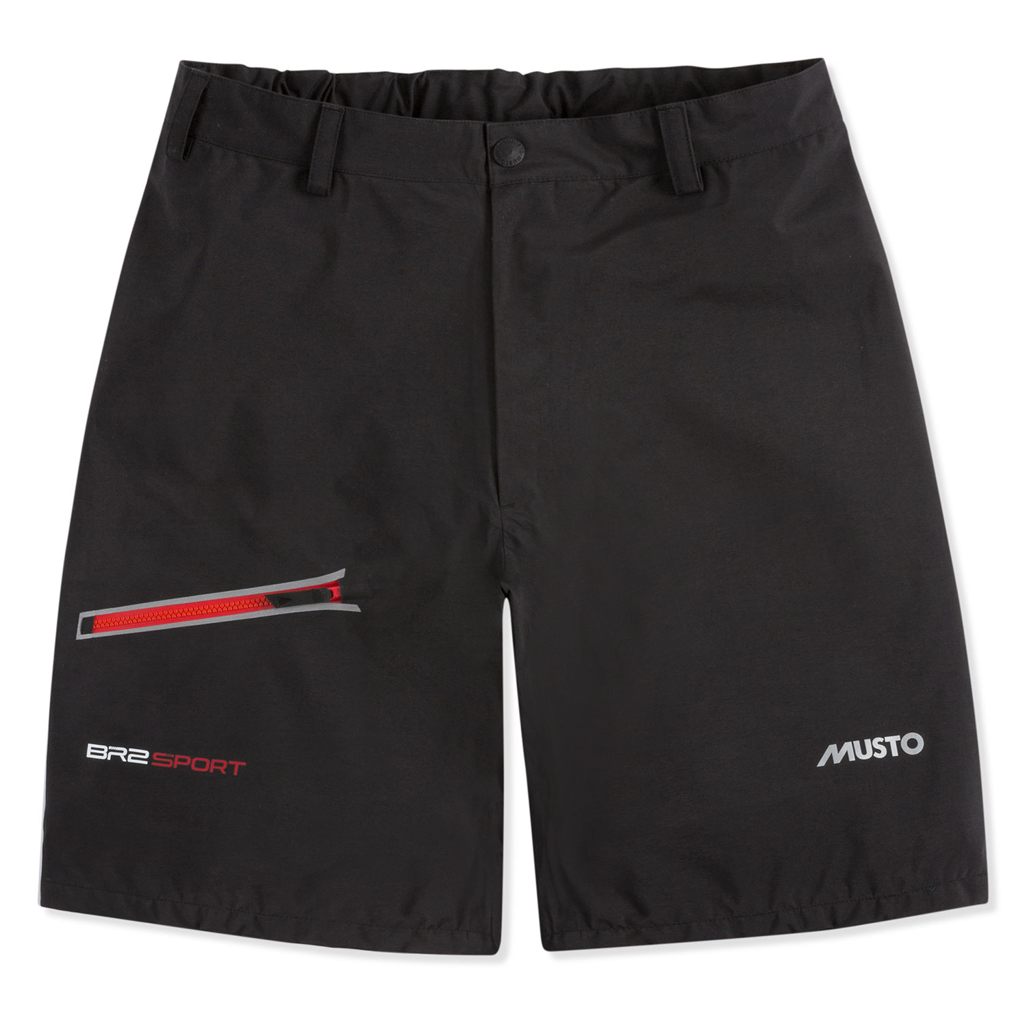 Pantaloncini Da Navigazione Sportivi Musto Br2 - Nero / Nero
