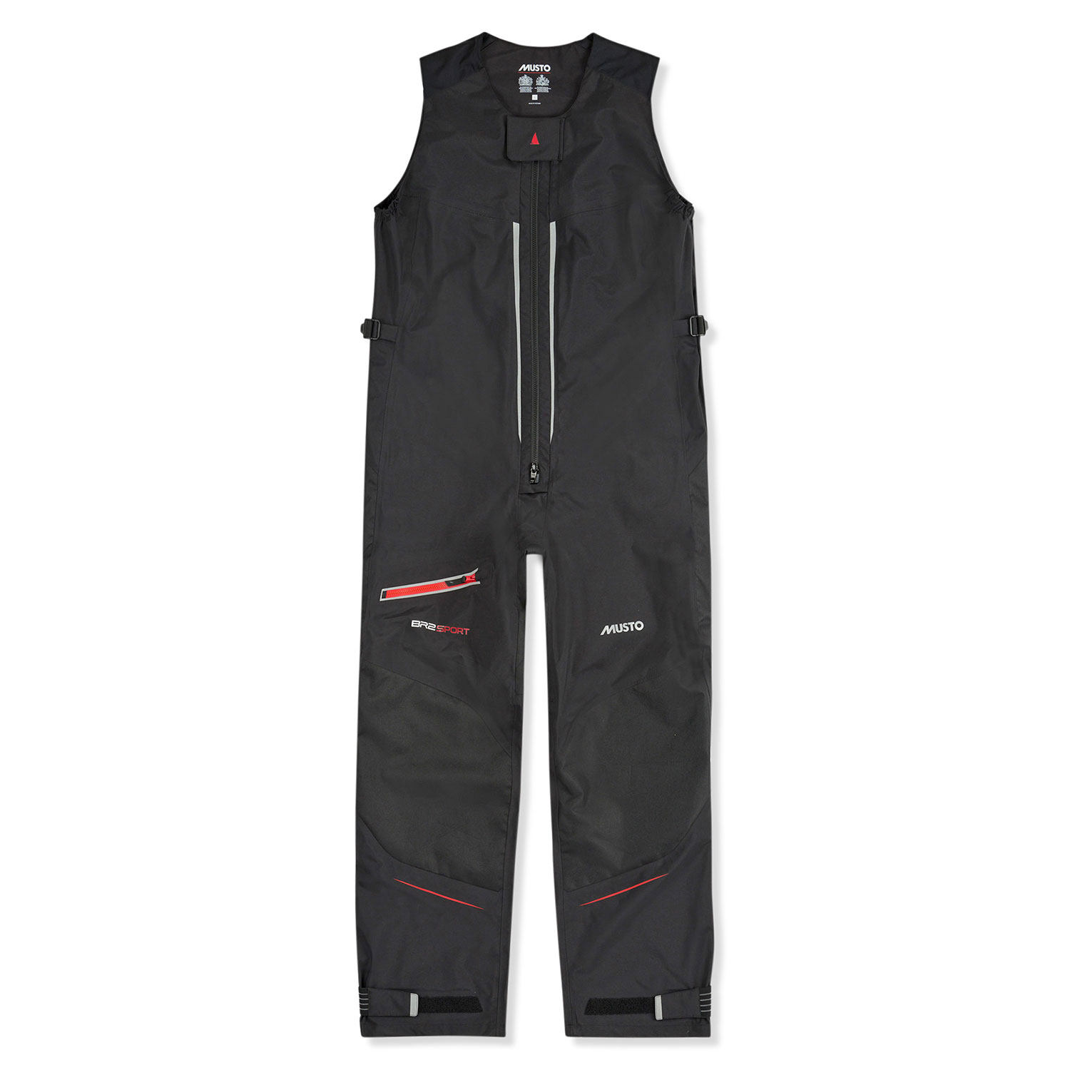 Musto Br2 Sport Sailing Salopette - Nero / Nero