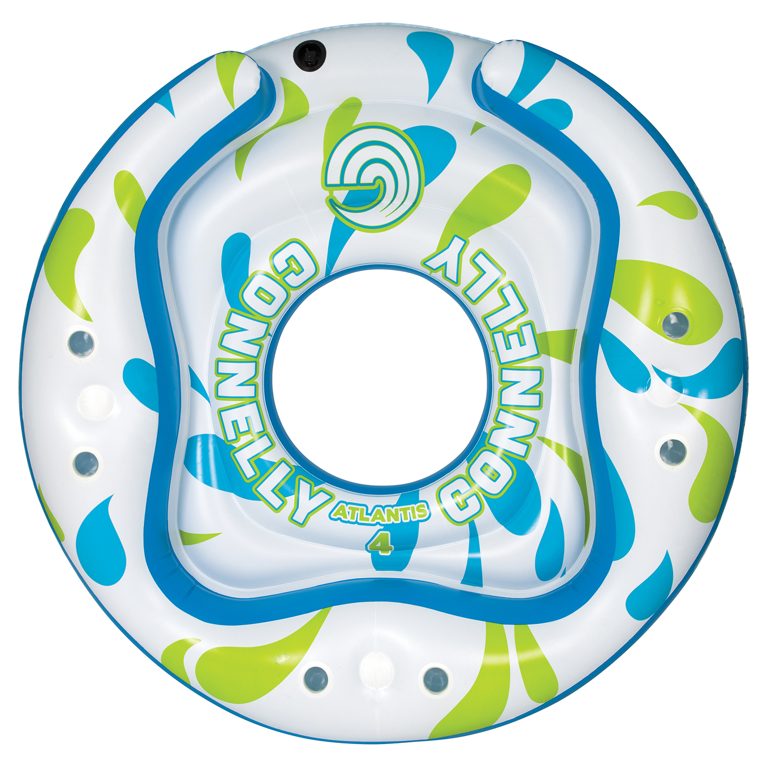Salotto Non Trainabile Per 4 Persone Connelly Atlantis - Bianco