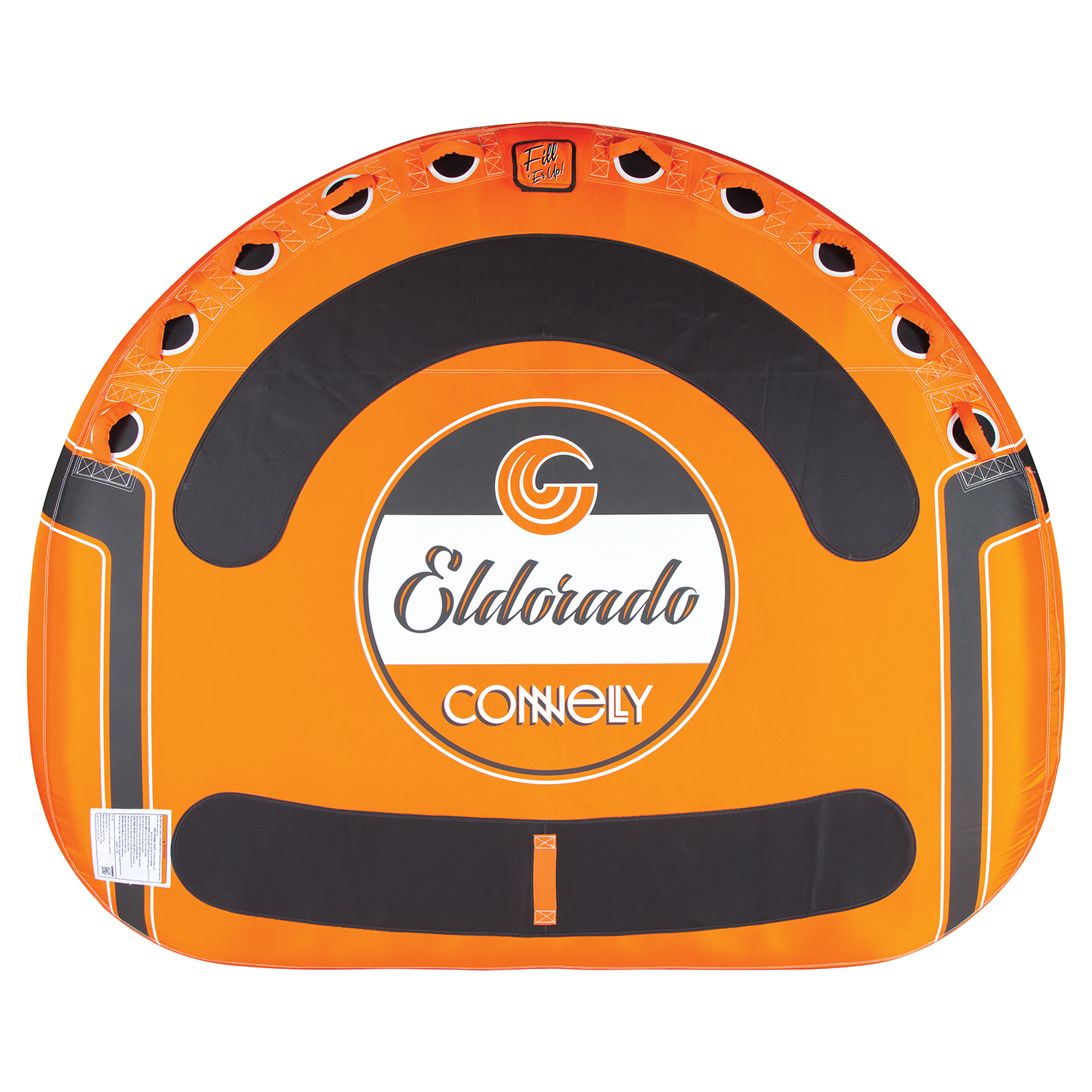 Connelly Eldorado 5 Rider Tapered Concave Deck Tube - Arancione