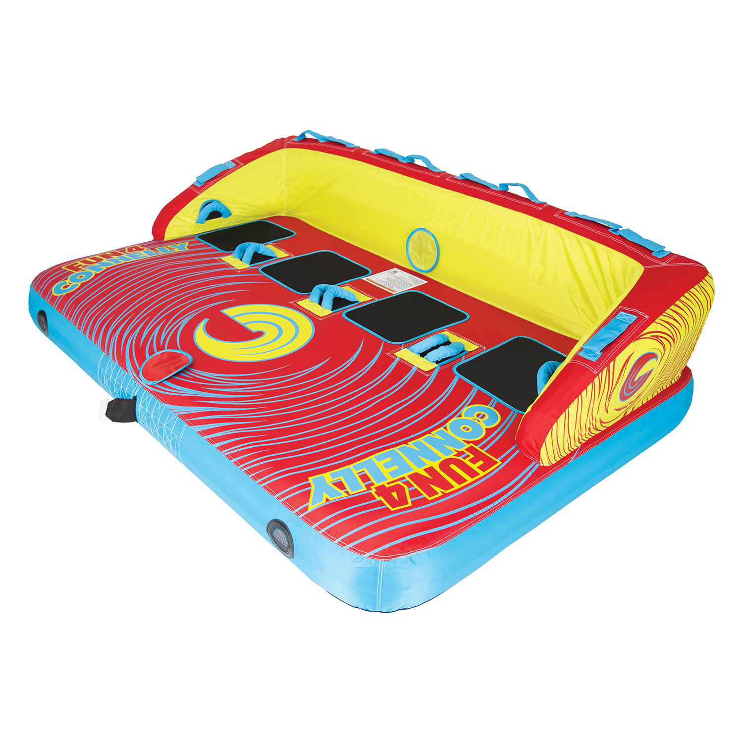 Connelly Fun 4 Rider A Due Vie Con Tubo Rimorchiabile - Rosso