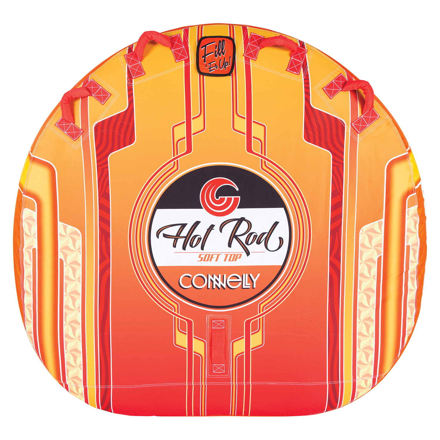 Connelly Hot Rod 2 Rider Ultra-Plush Concave Deck Tube - Arancione