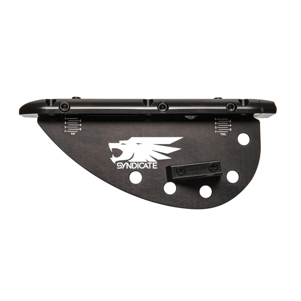 Ho Sports Syndicate Regolabile Lucido Nichol Plate Fin - Nero