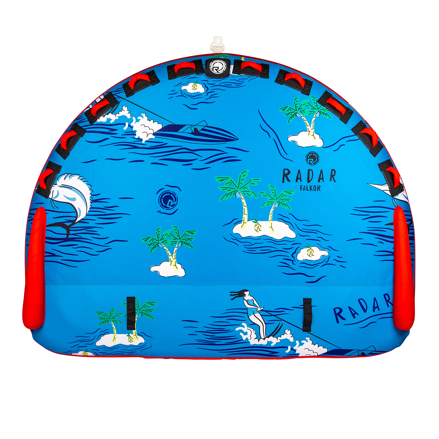 Radar Falkor Marshmallow Top 4 Person Towable Tube