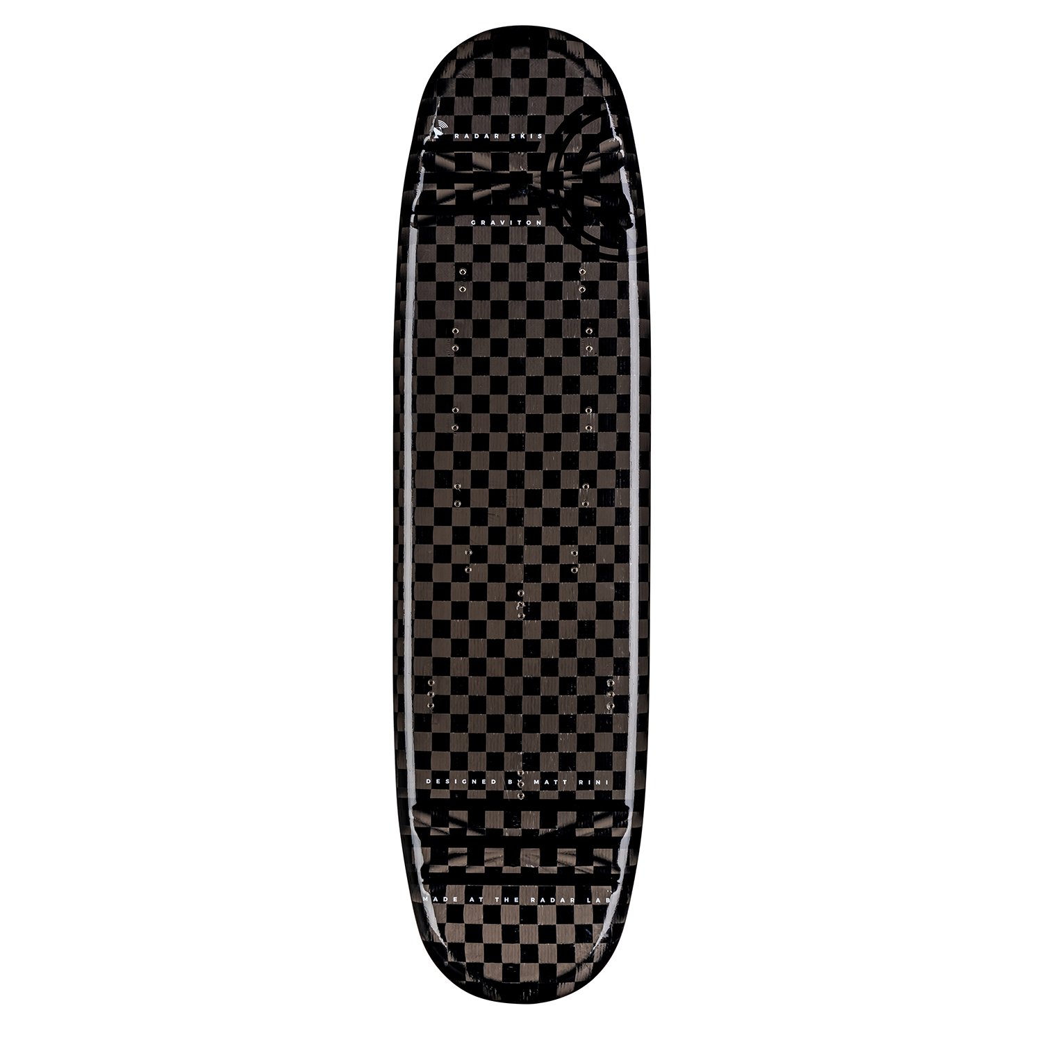 Radar Graviton Trick Water Ski - Textreme / Silver / White