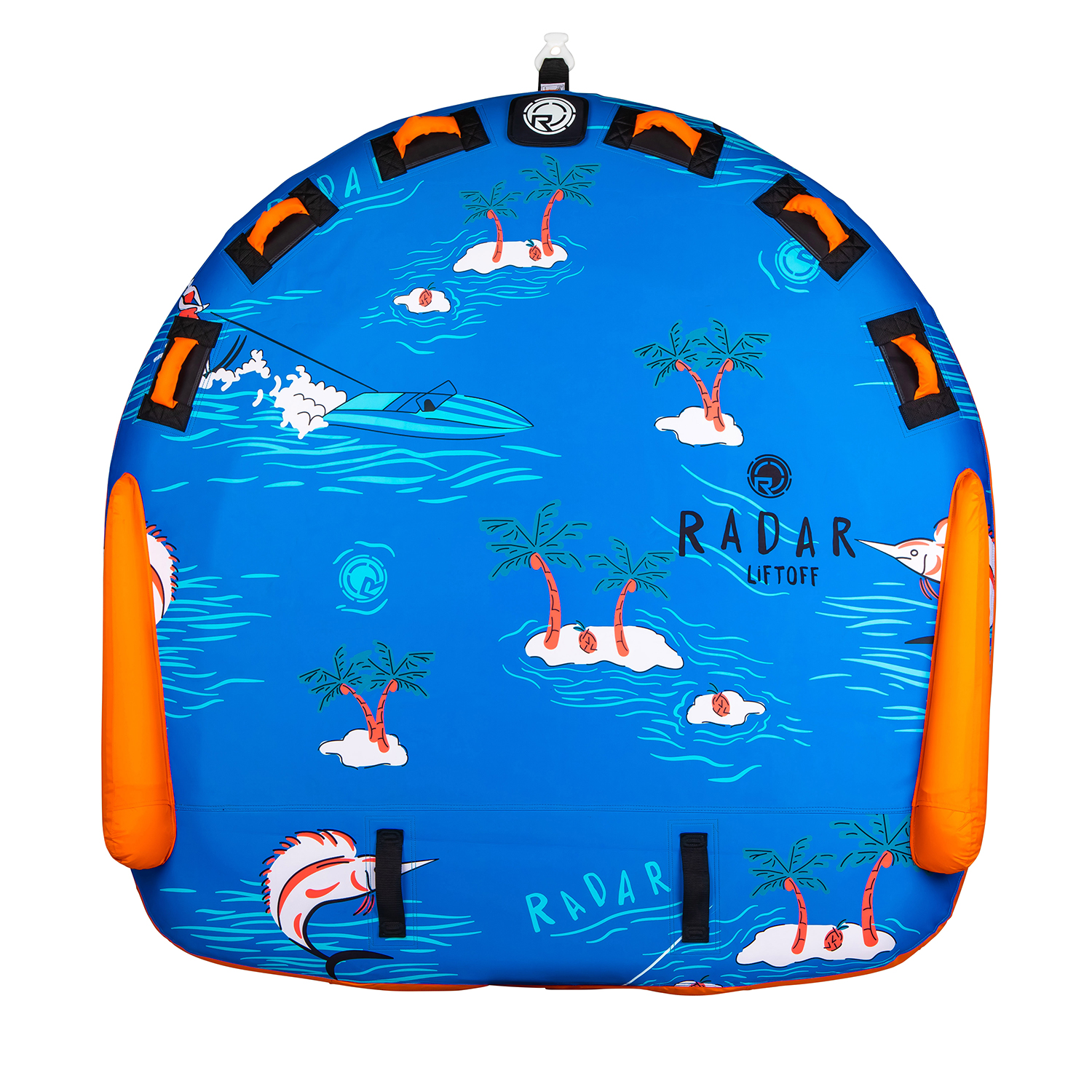 Radar Liftoff Marshmallow Top 3 Person Towable Tube
