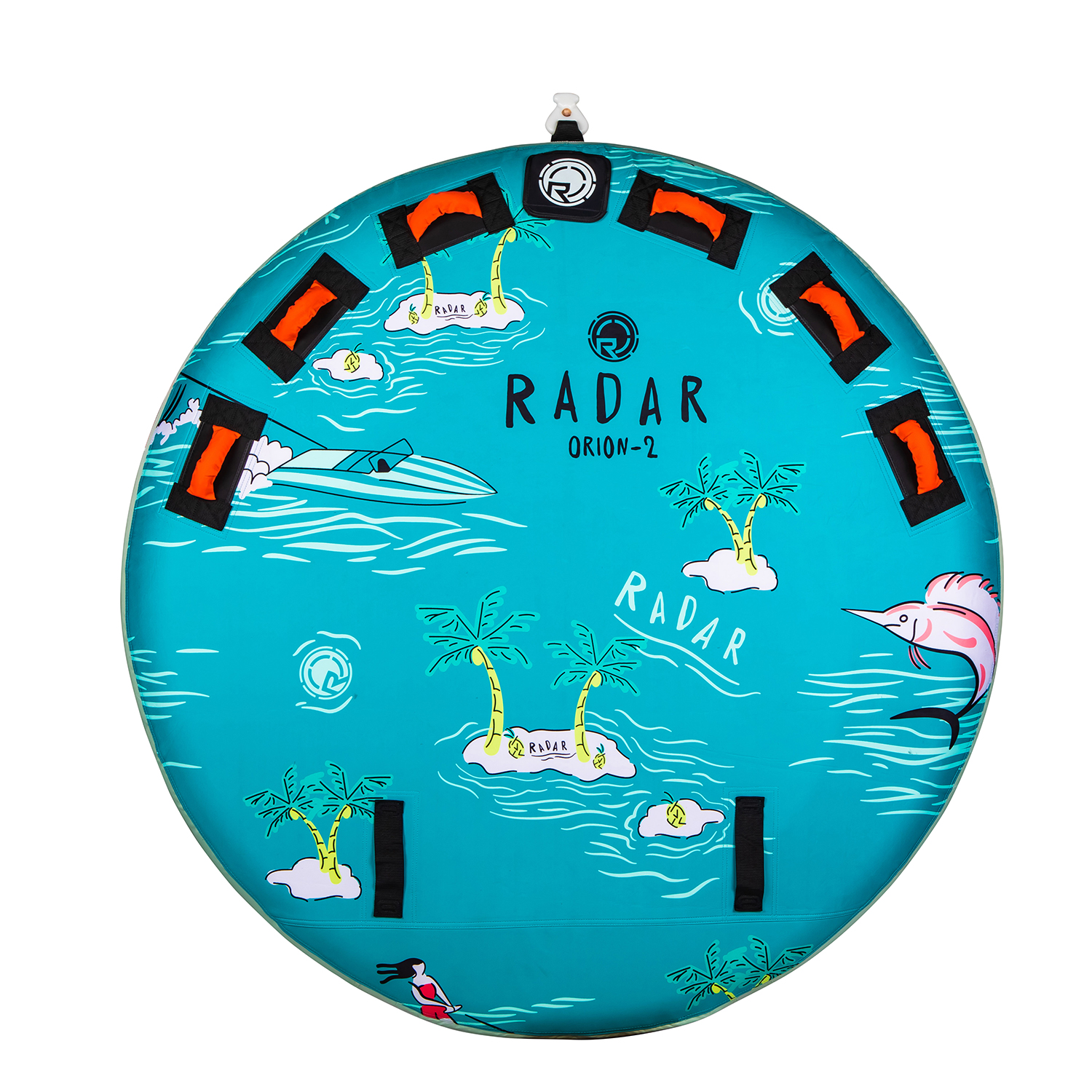 Radar Orion Marshmallow Top 2 Person Towable Tube