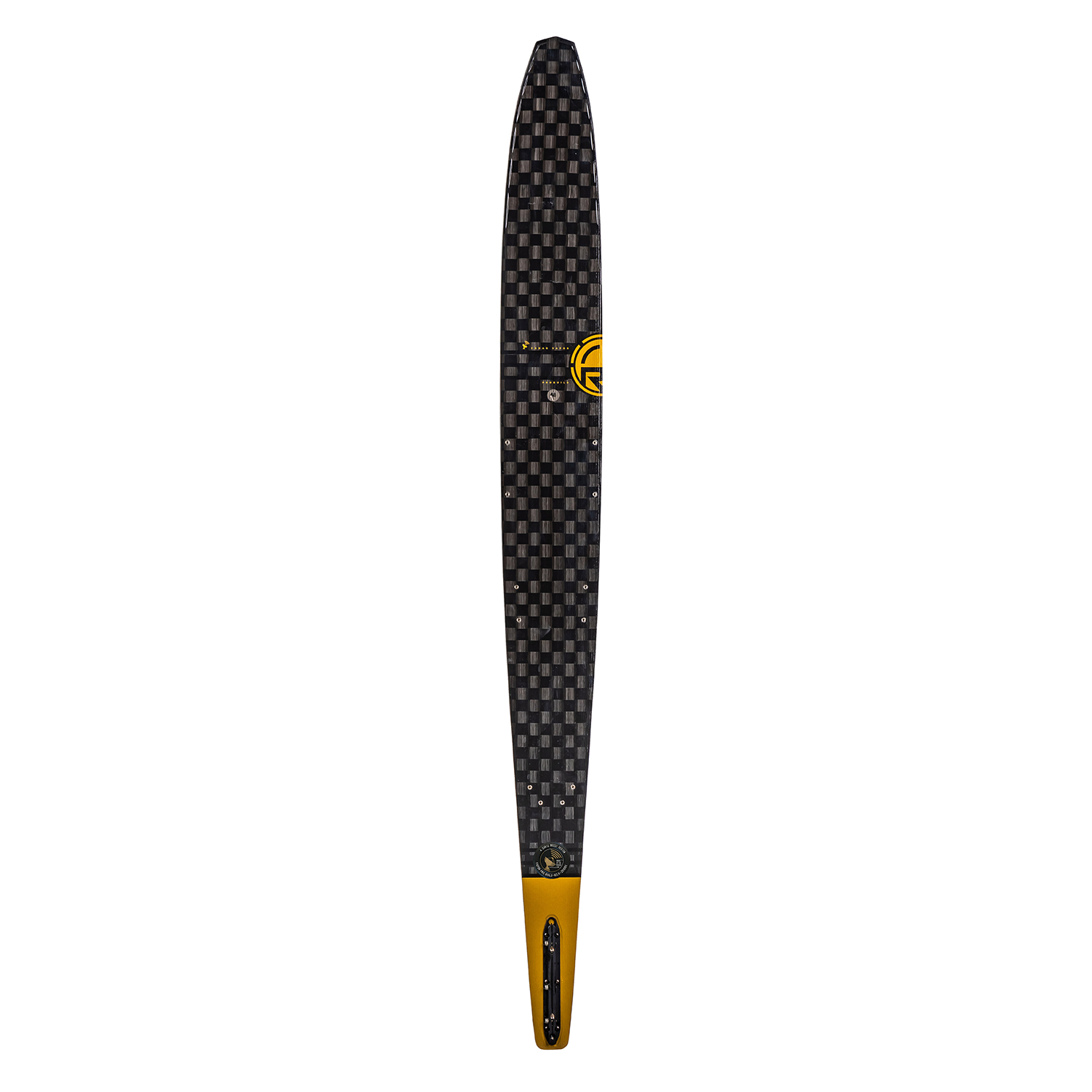 Radar Pro Build Vapor Water Ski - Textreme / Gold