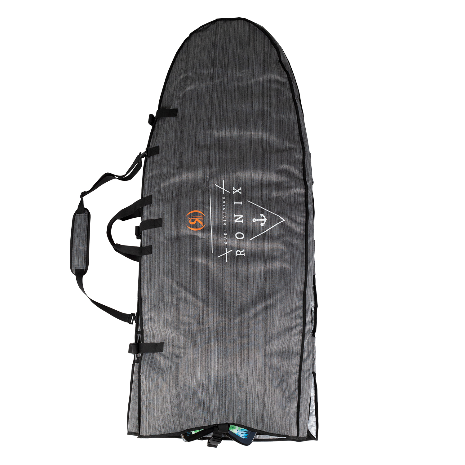 Ronix Bimini Top Imbottito 4 Pezzi Surf Board Rack - Heather / Orange