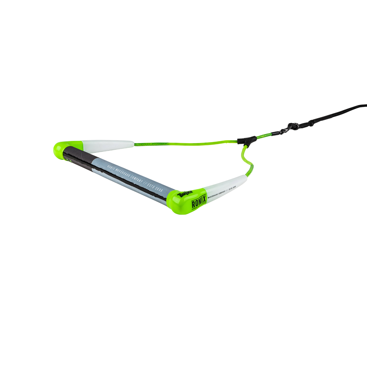 Maniglia Con Lucchetto Ronix Envoy Dyneema - Bianco / Verde Intinto