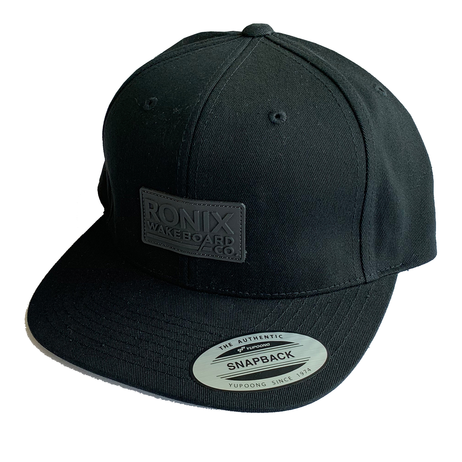 Ronix International 6 Panel Snap Back Hat - Nero