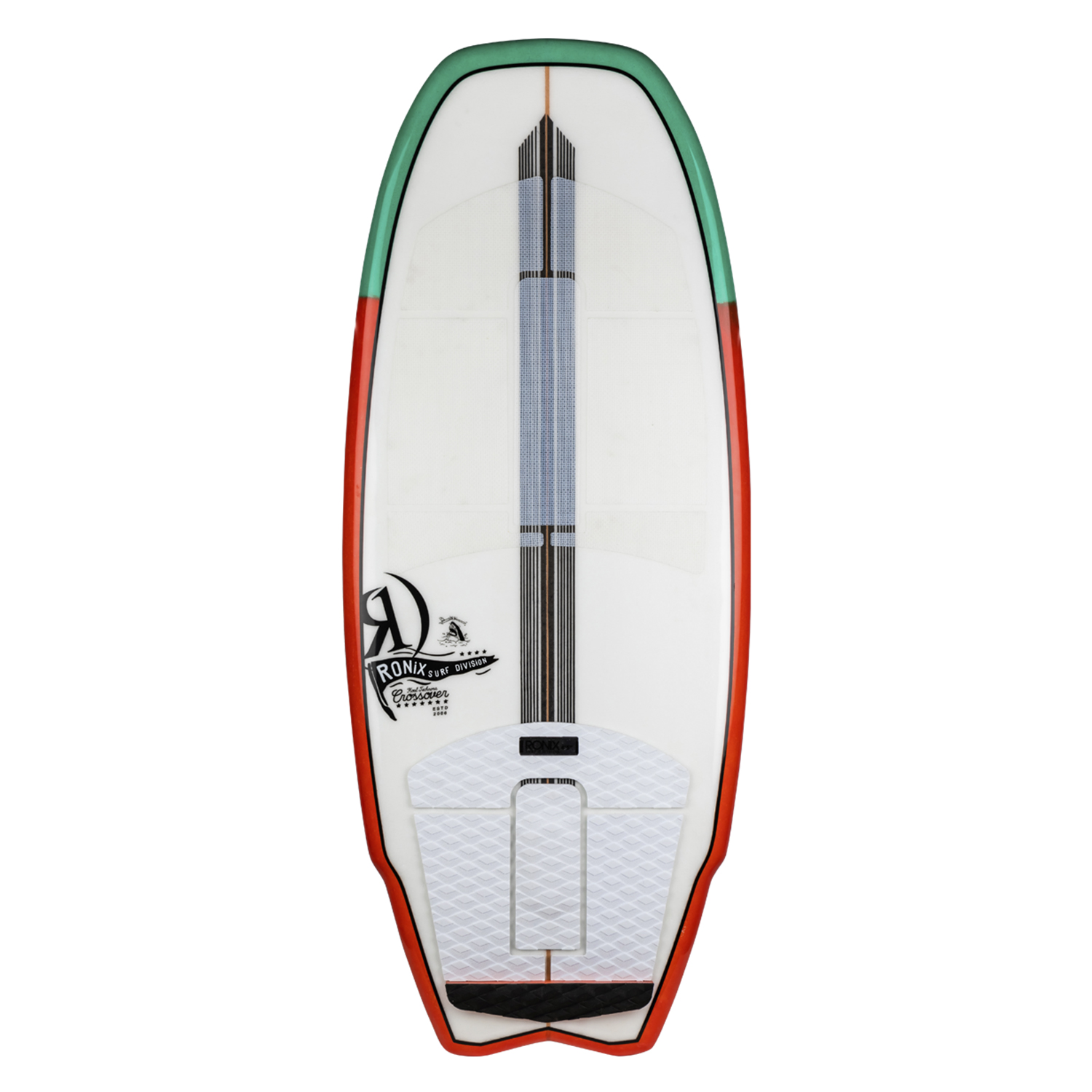 Ronix Koal Technora Crossover Wakesurf - Bianco / Verde / Rosso