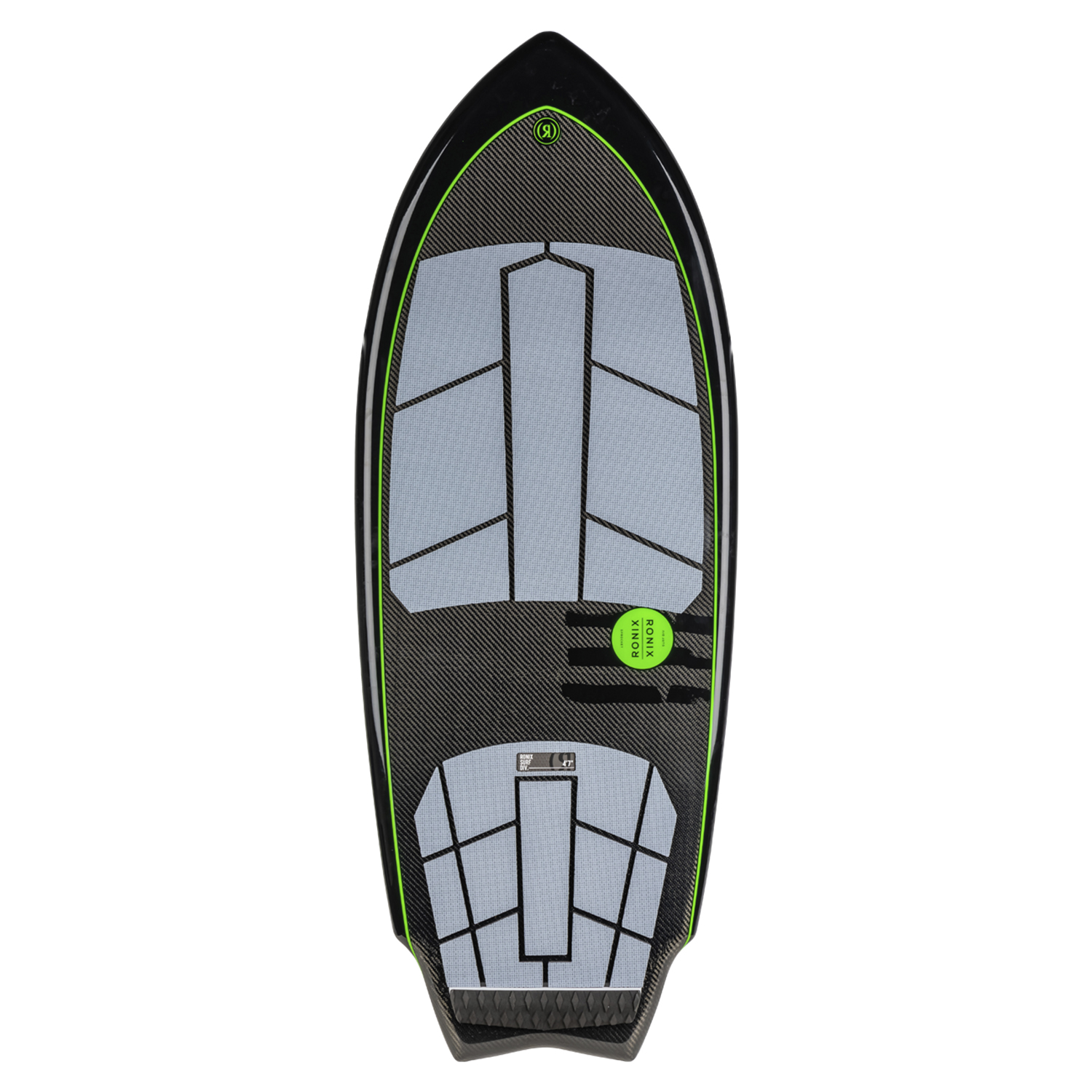 Ronix Sprocket Carbon Air Core 3 Hybrid Wakesurf - Nero / Verde