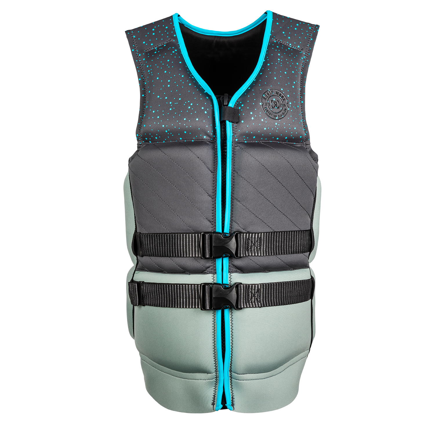 Ronix Suprem Capella 3.0 Cga Wake Vest - Grigio / Blu