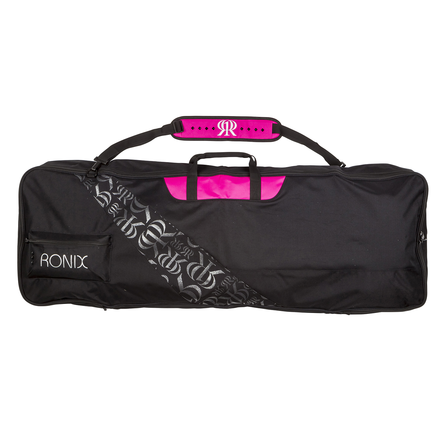 Borsa Mezza Pensione Imbottita Dawn Ronix Da Donna - Nera / Rosa