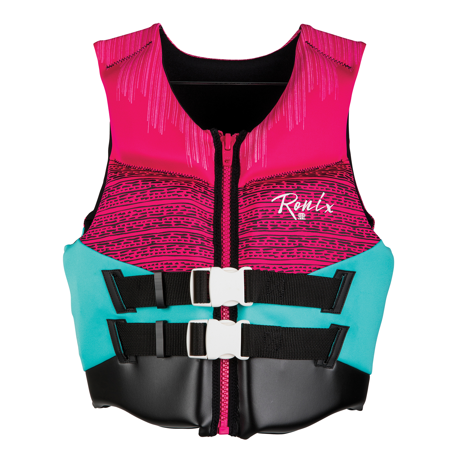 Gilet Wake Cga Daydream Donna Ronix - Rosa / Turchese