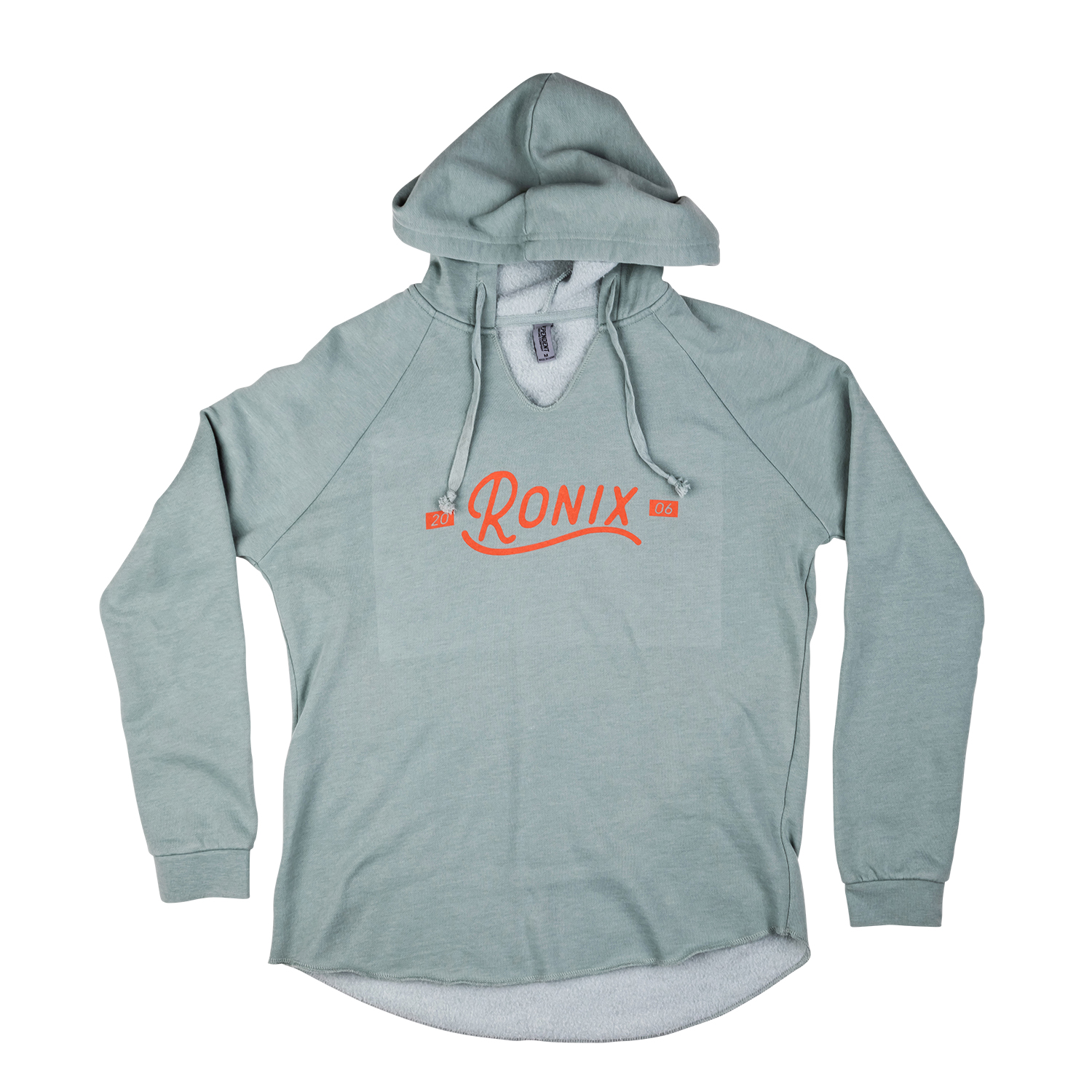 Felpa Con Cappuccio Megacorp Da Donna Ronix - Faded Mint