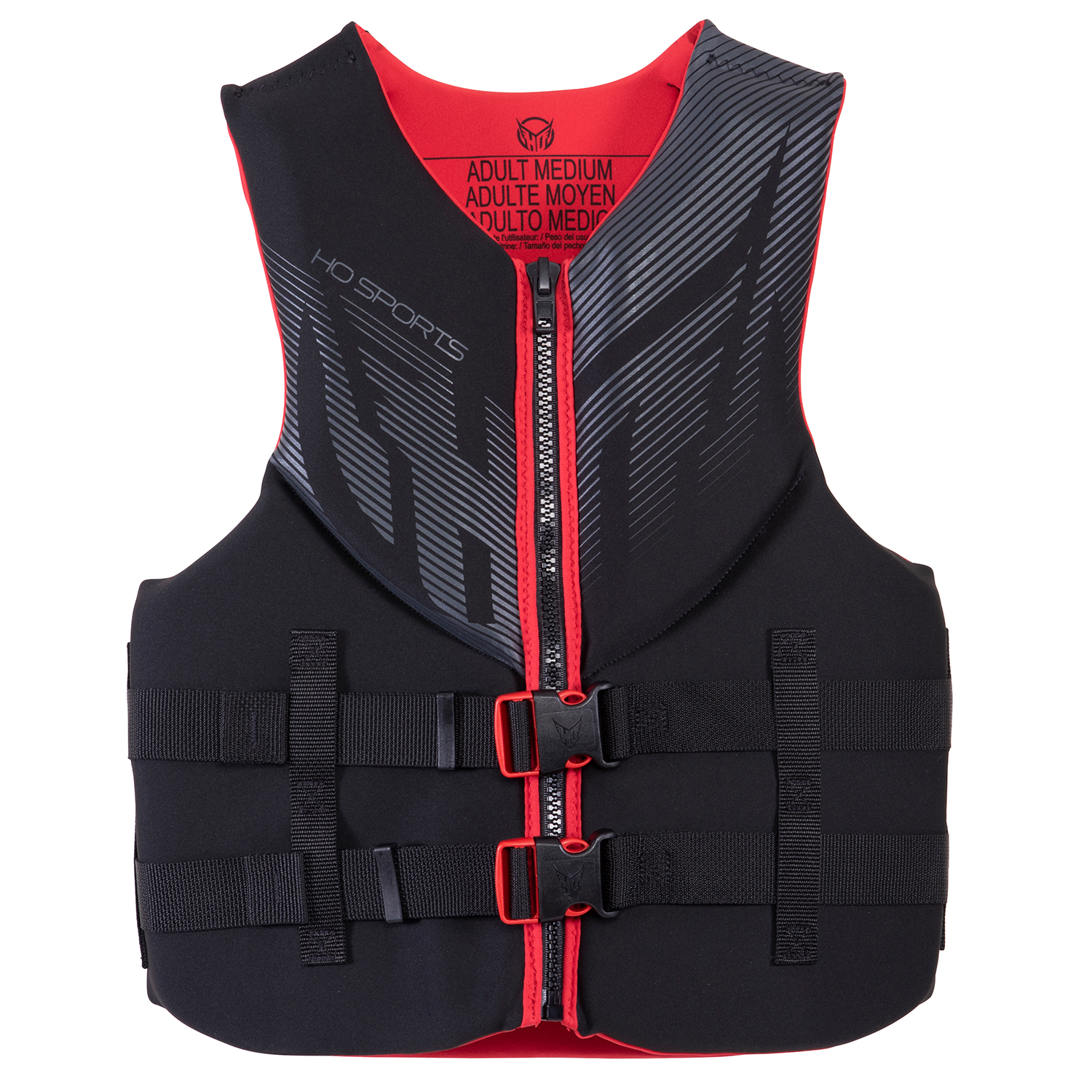 Gilet Da Sci Nautico Da Uomo Infinite Ho Sports - Nero / Rosso