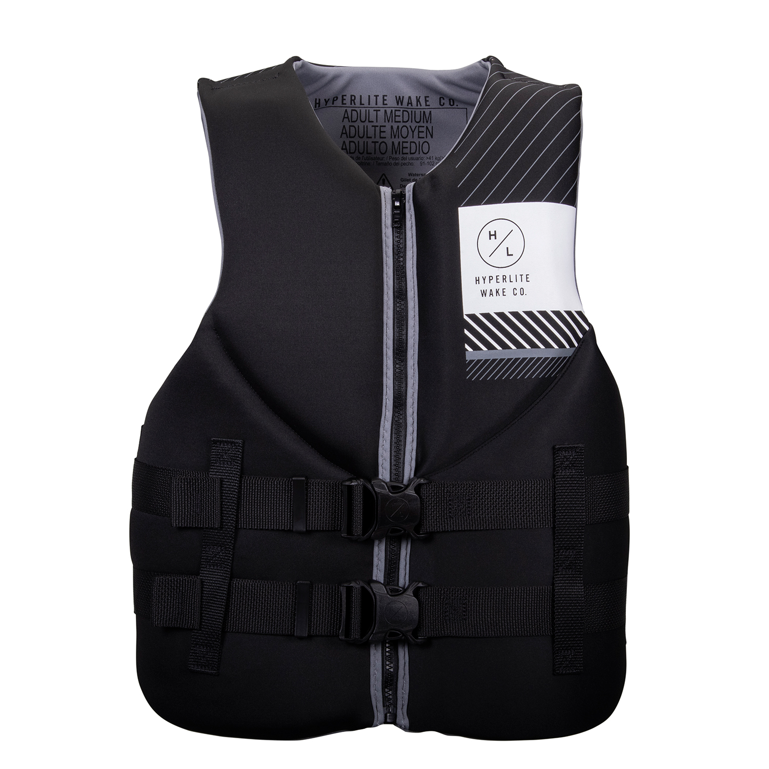 Giubbotto Di Salvataggio In Neoprene Da Uomo Hyperlite Indy - Nero / Grigio