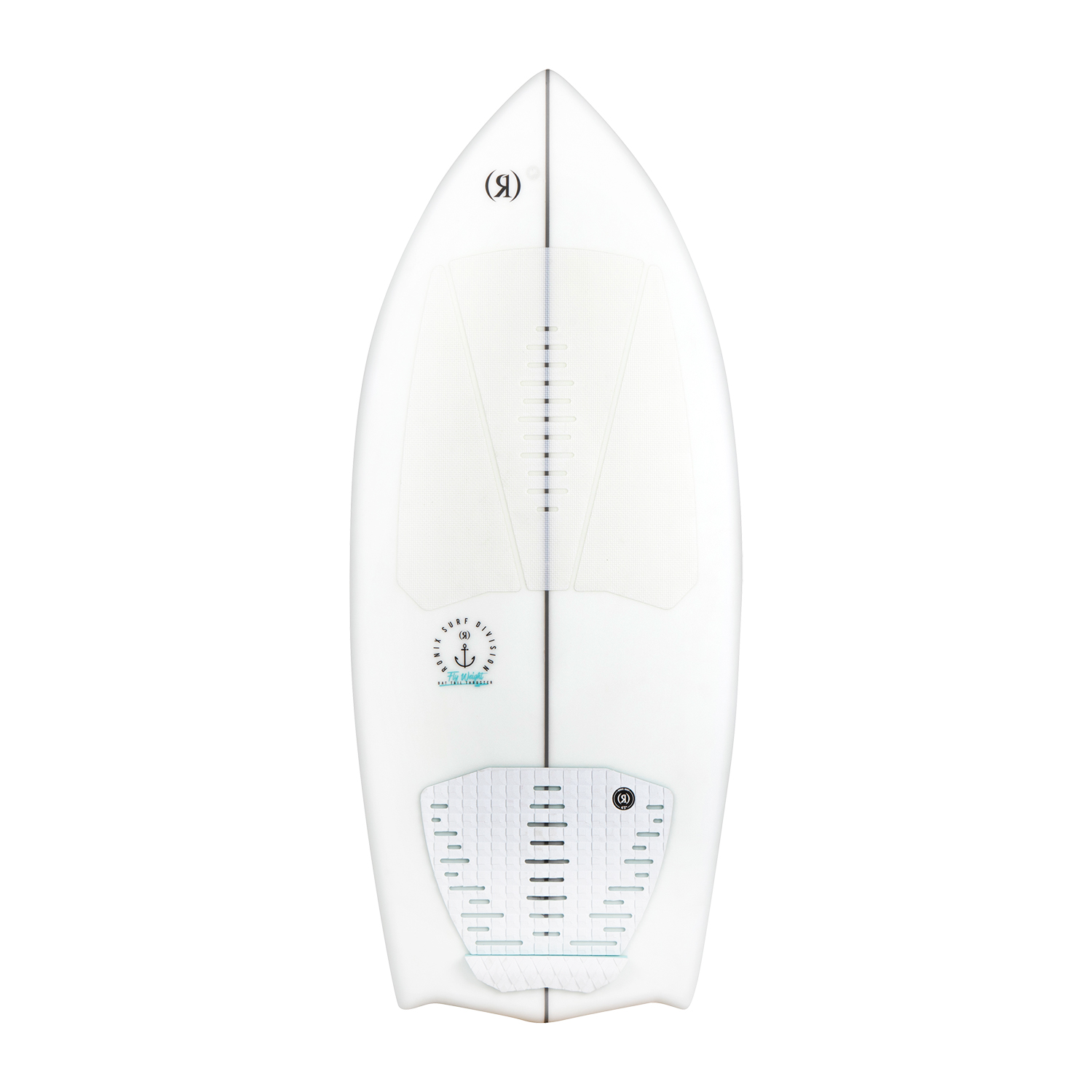 Ronix Flyweight Bat Tail Hybrid Surfer - Bianco / Azzurro