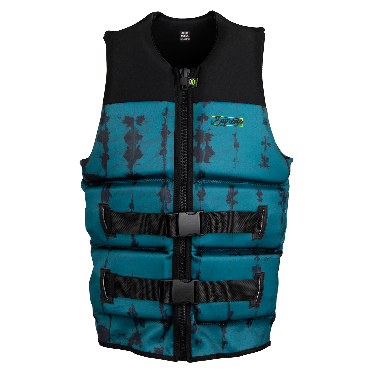 Giubbotto Di Salvataggio Ronix Suprem Yes Impact - Teal / Nero